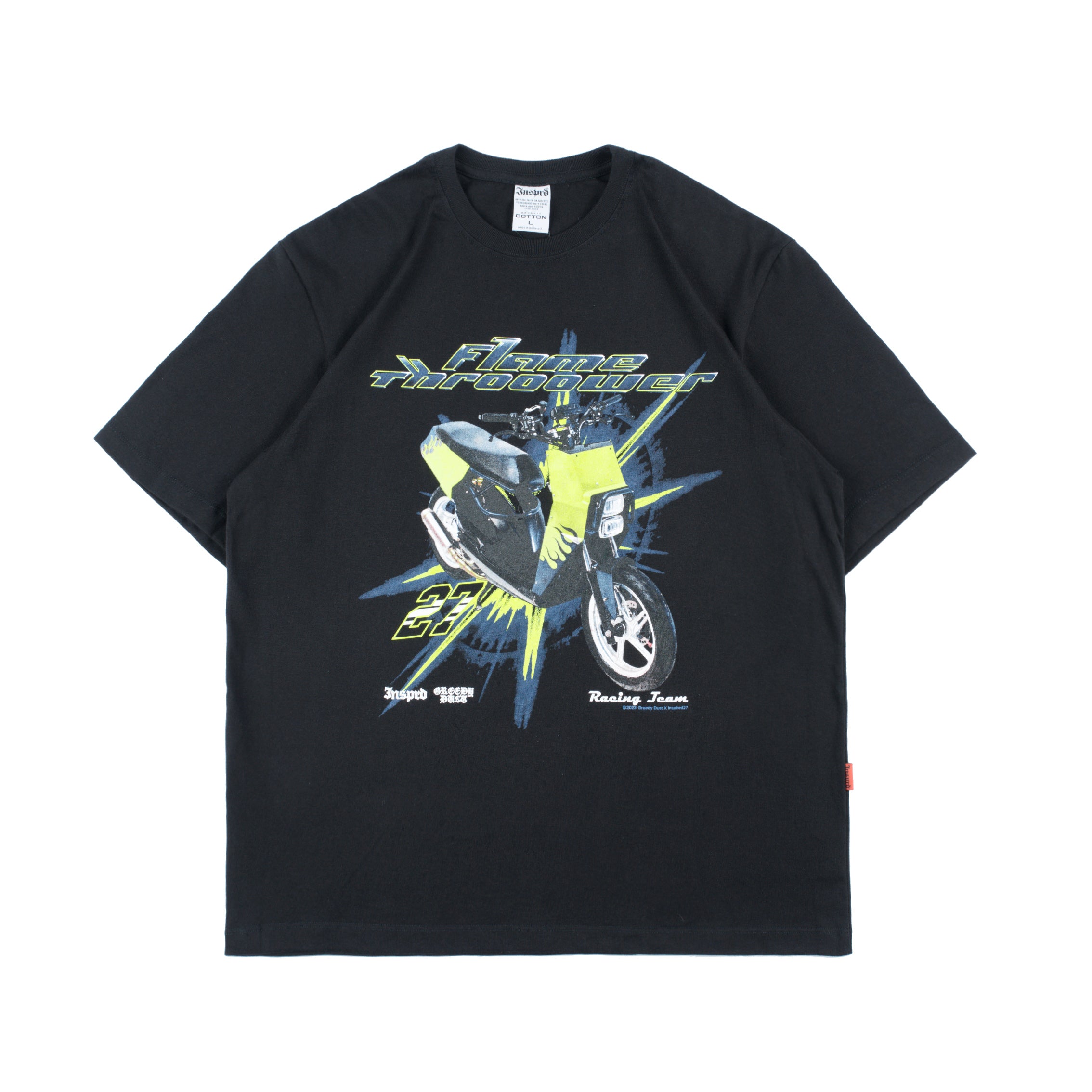 Inspired27 x Greedy Dust - Tshirt Flamethrooower