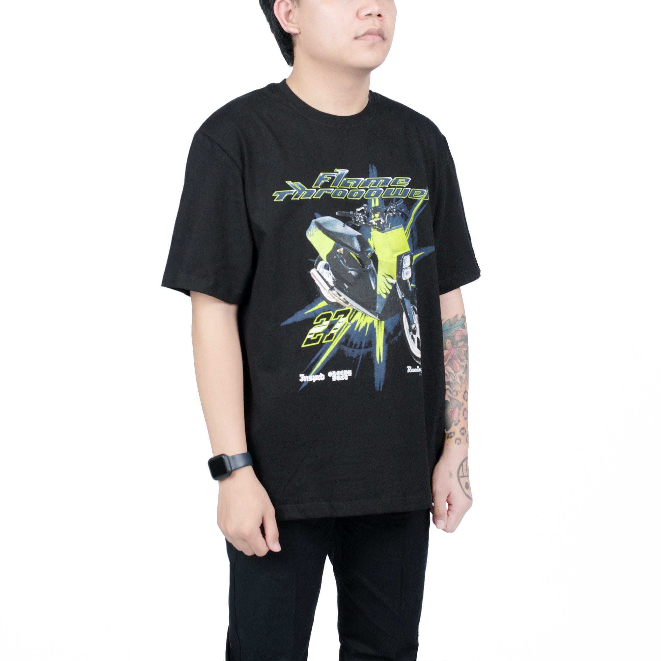 Inspired27 x Greedy Dust - Tshirt Flamethrooower