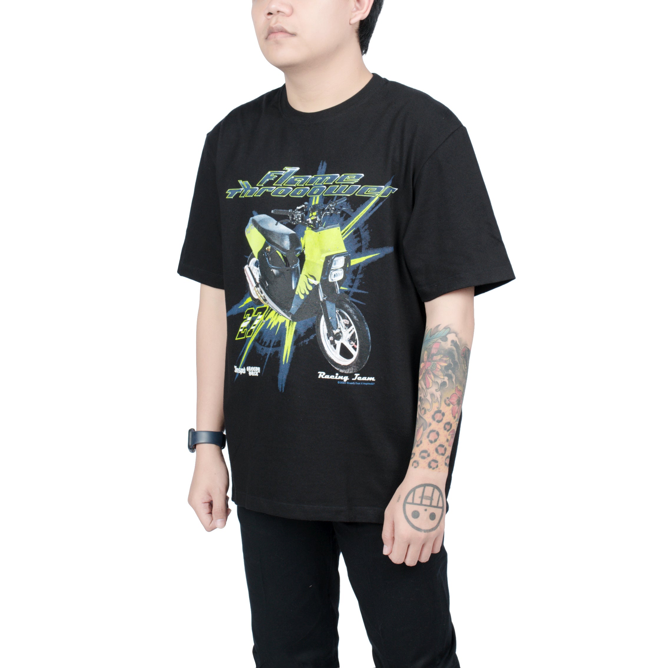 Inspired27 x Greedy Dust - Tshirt Flamethrooower