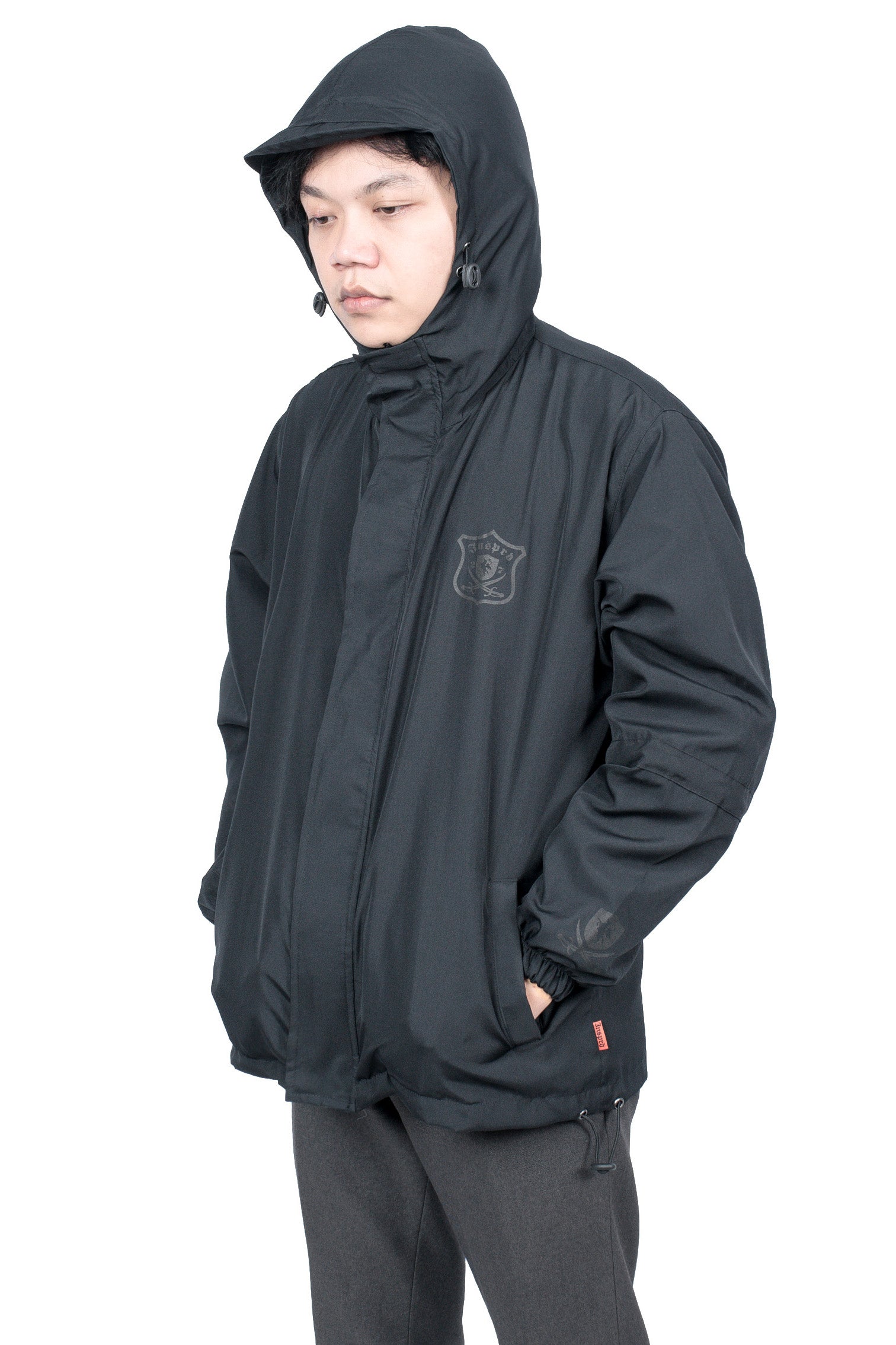 Inspired27 - Jacket Windbreaker Shield Basic JK | Black