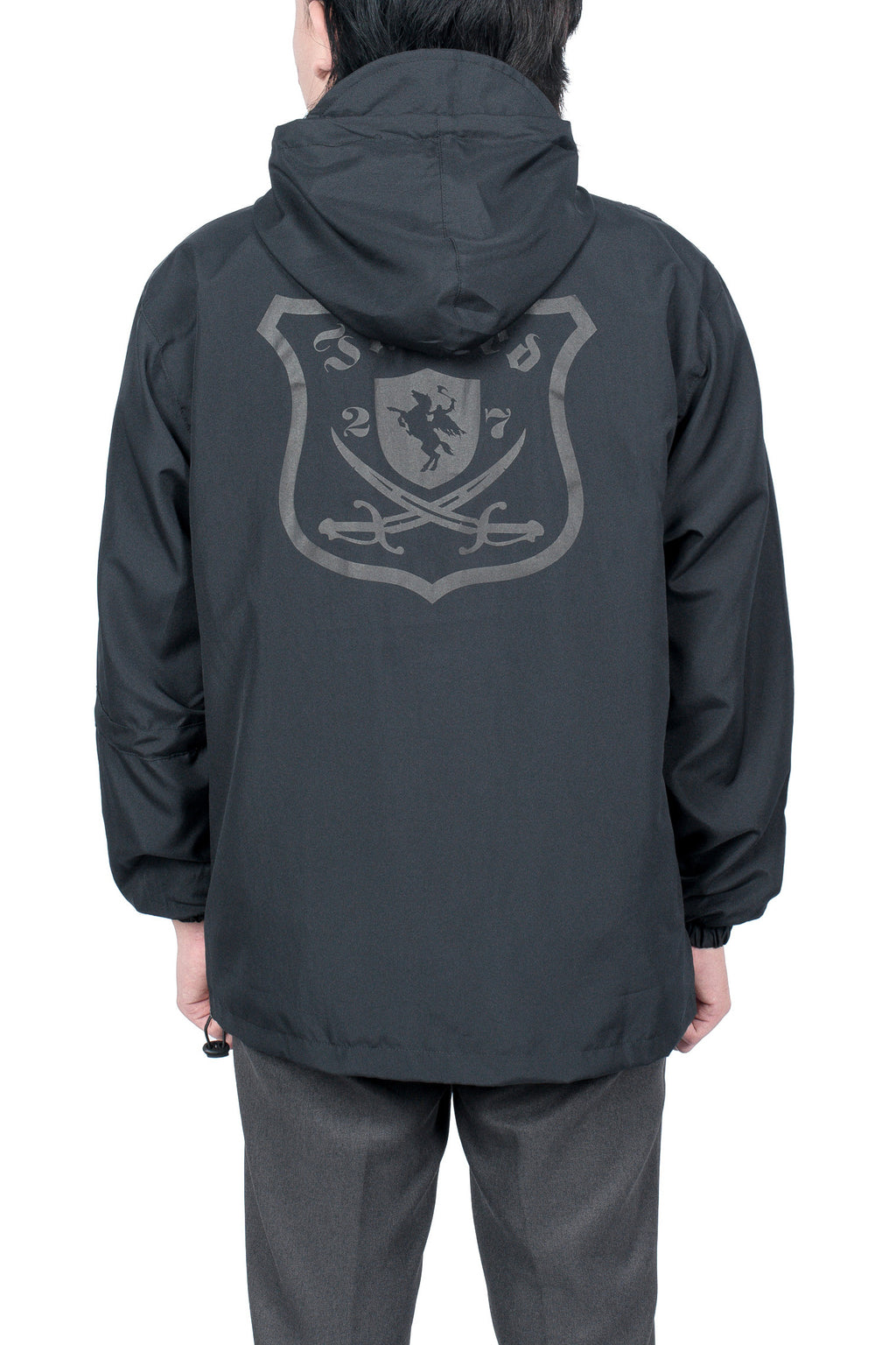 Inspired27 - Jacket Windbreaker Shield Basic JK | Black