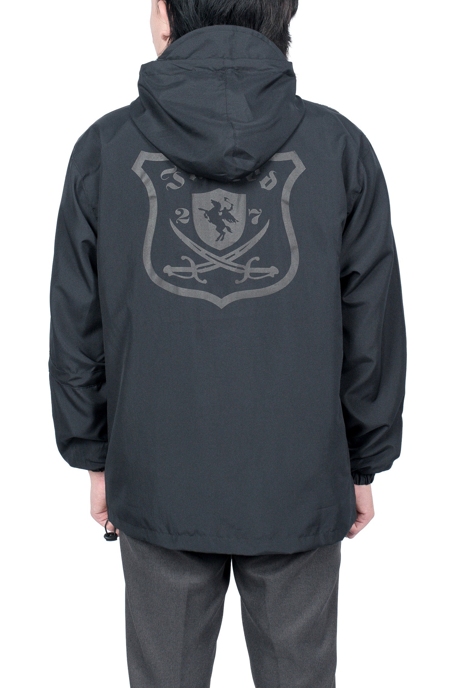 Inspired27 - Jacket Windbreaker Shield Basic JK | Black