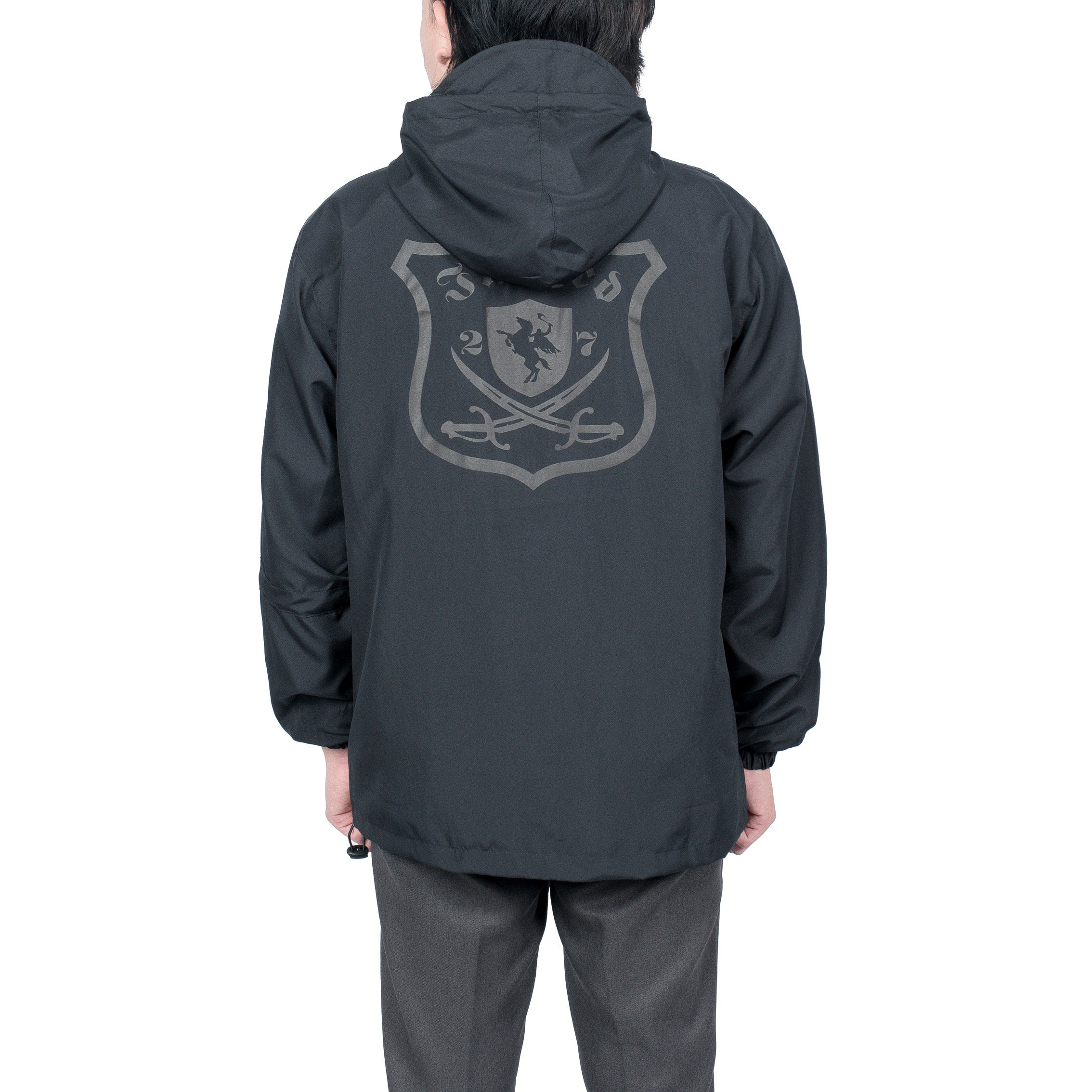 Inspired27 - Jacket Windbreaker Shield Basic JK | Black