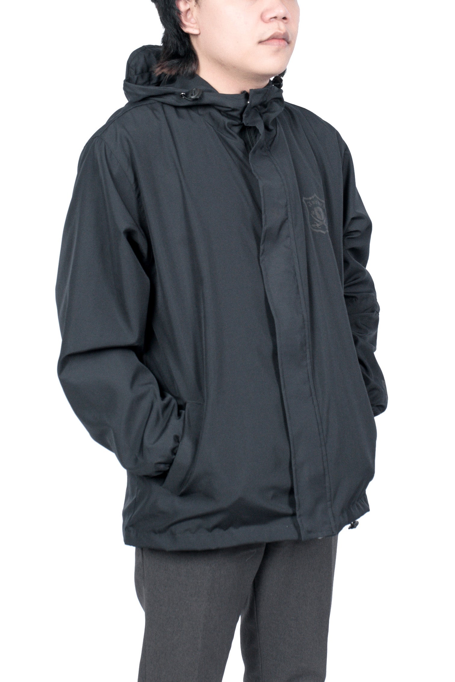 Inspired27 - Jacket Windbreaker Shield Basic JK | Black