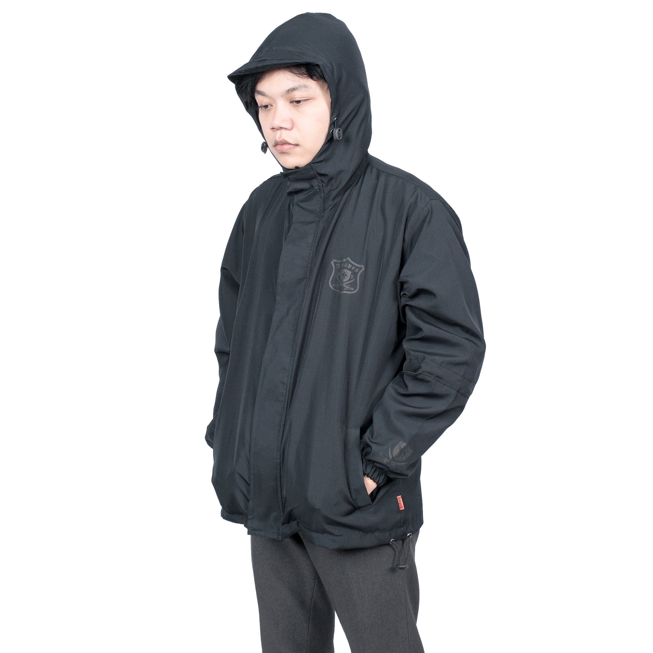 Inspired27 - Jacket Windbreaker Shield Basic JK | Black