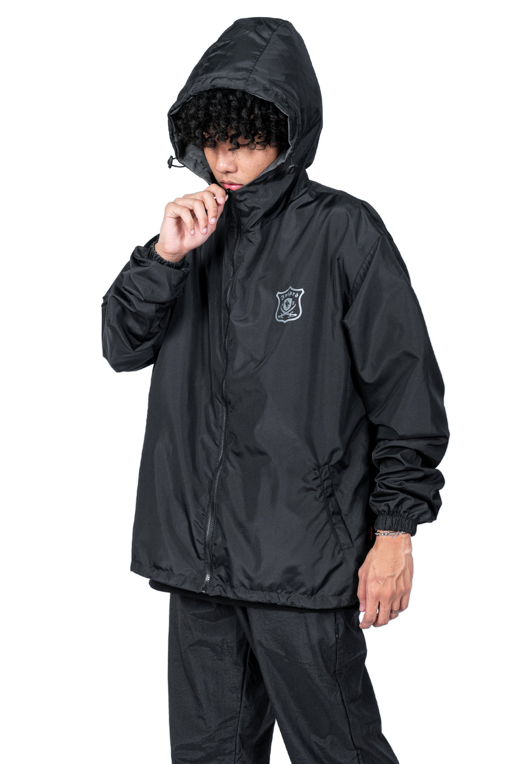 Inspired27 Jacket  - Shield Reversible I Black Grey