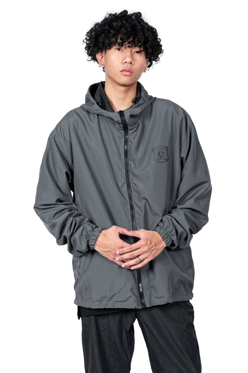 Inspired27 Jacket  - Shield Reversible I Black Grey