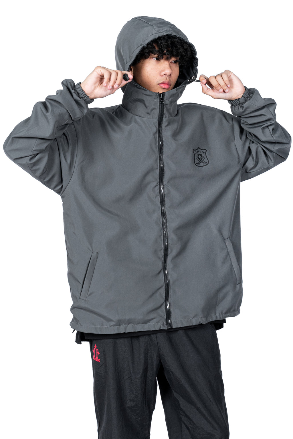 Inspired27 Jacket  - Shield Reversible I Black Grey