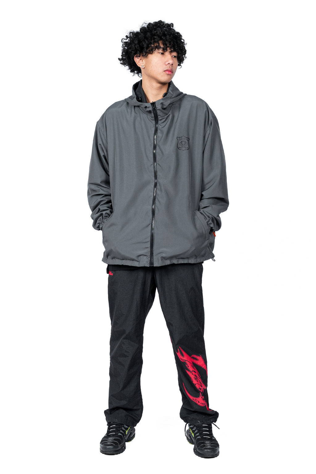 Inspired27 Jacket  - Shield Reversible I Black Grey