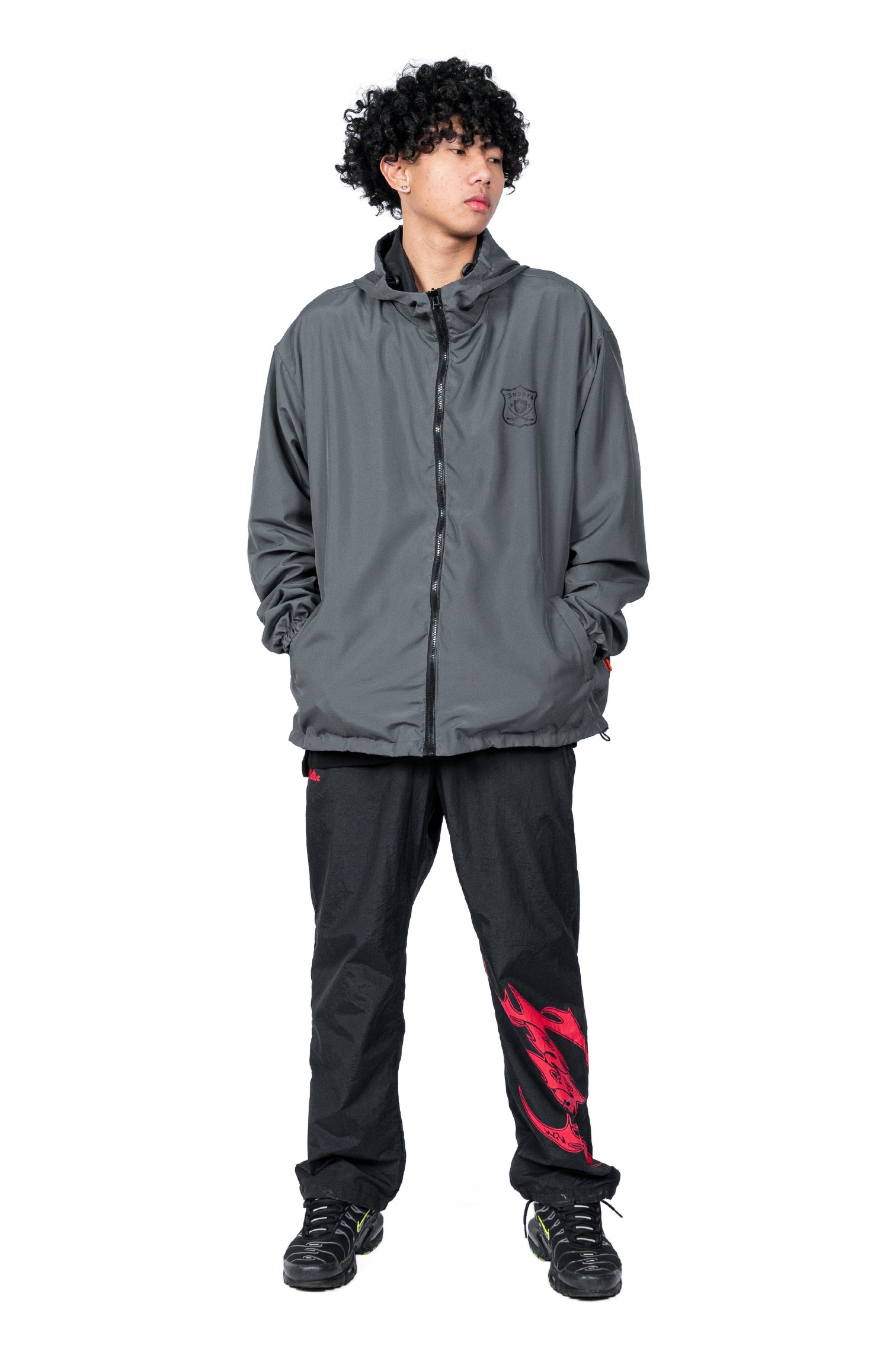 Inspired27 Jacket  - Shield Reversible I Black Grey