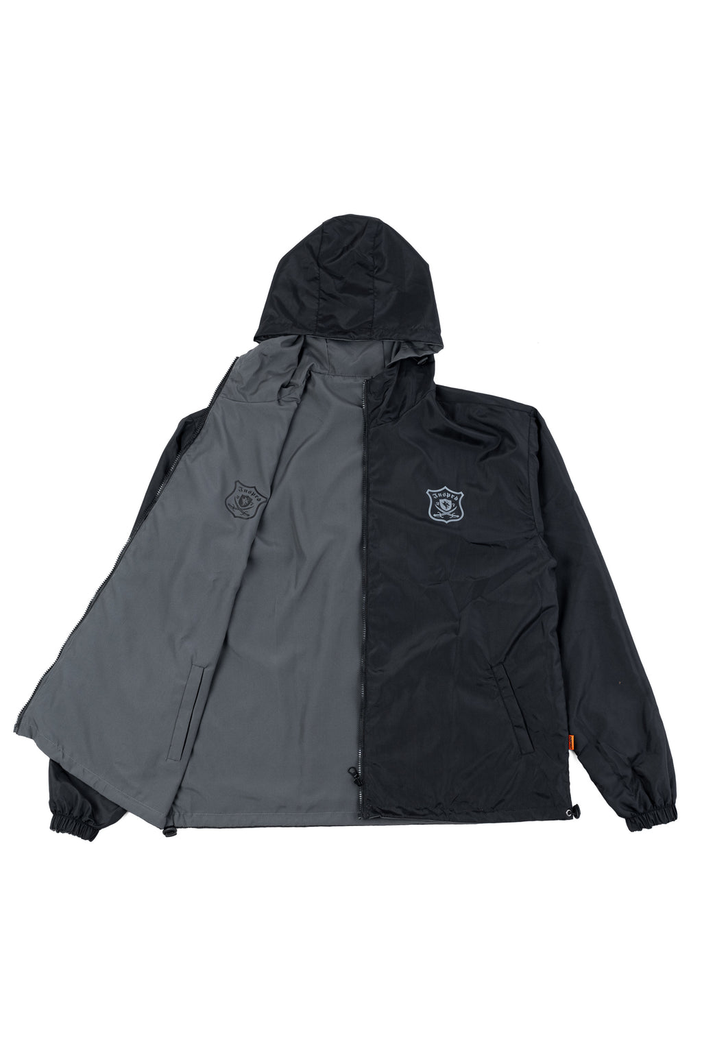 Inspired27 Jacket  - Shield Reversible I Black Grey