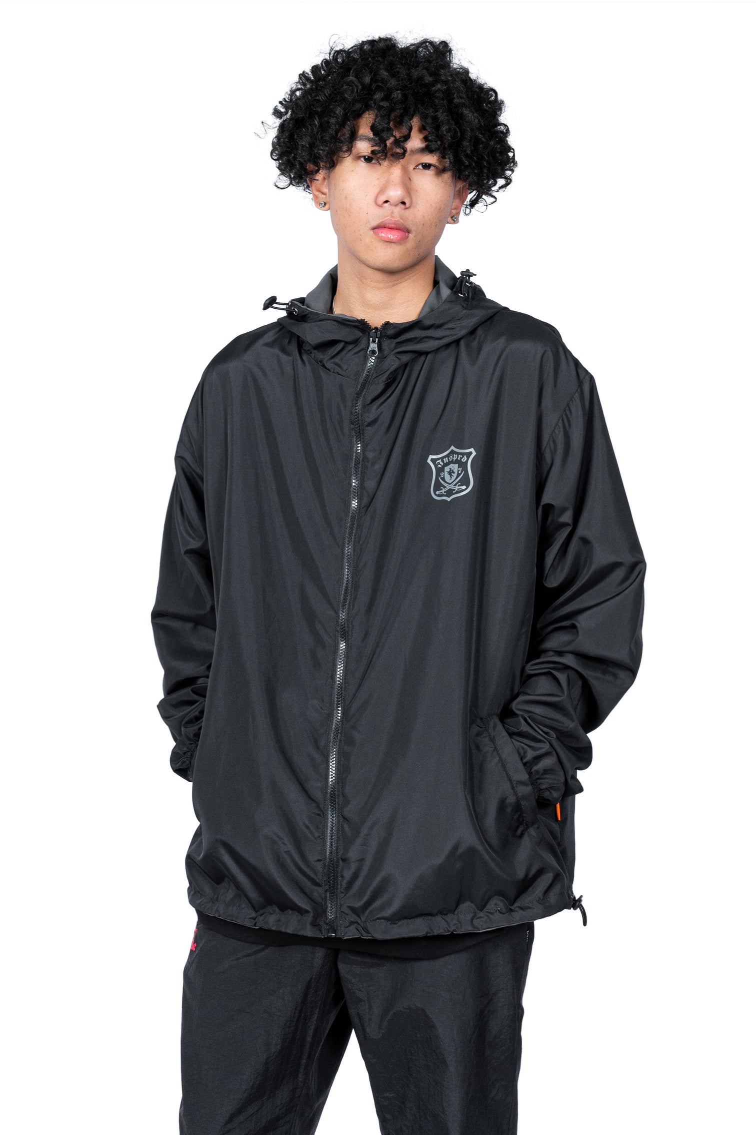 Inspired27 Jacket  - Shield Reversible I Black Grey