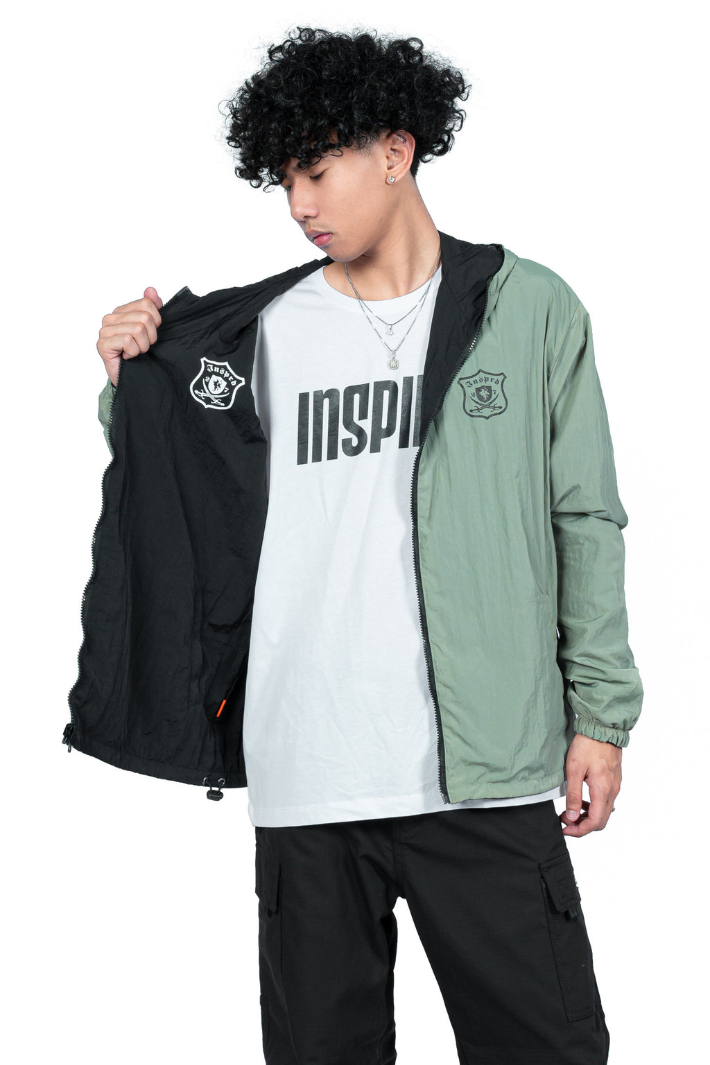 Inspired27 Jacket  - Shield Reversible I Black Sage