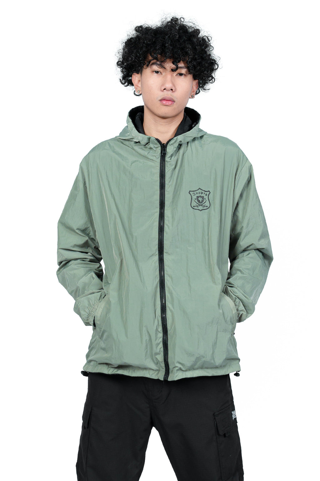 Inspired27 Jacket  - Shield Reversible I Black Sage