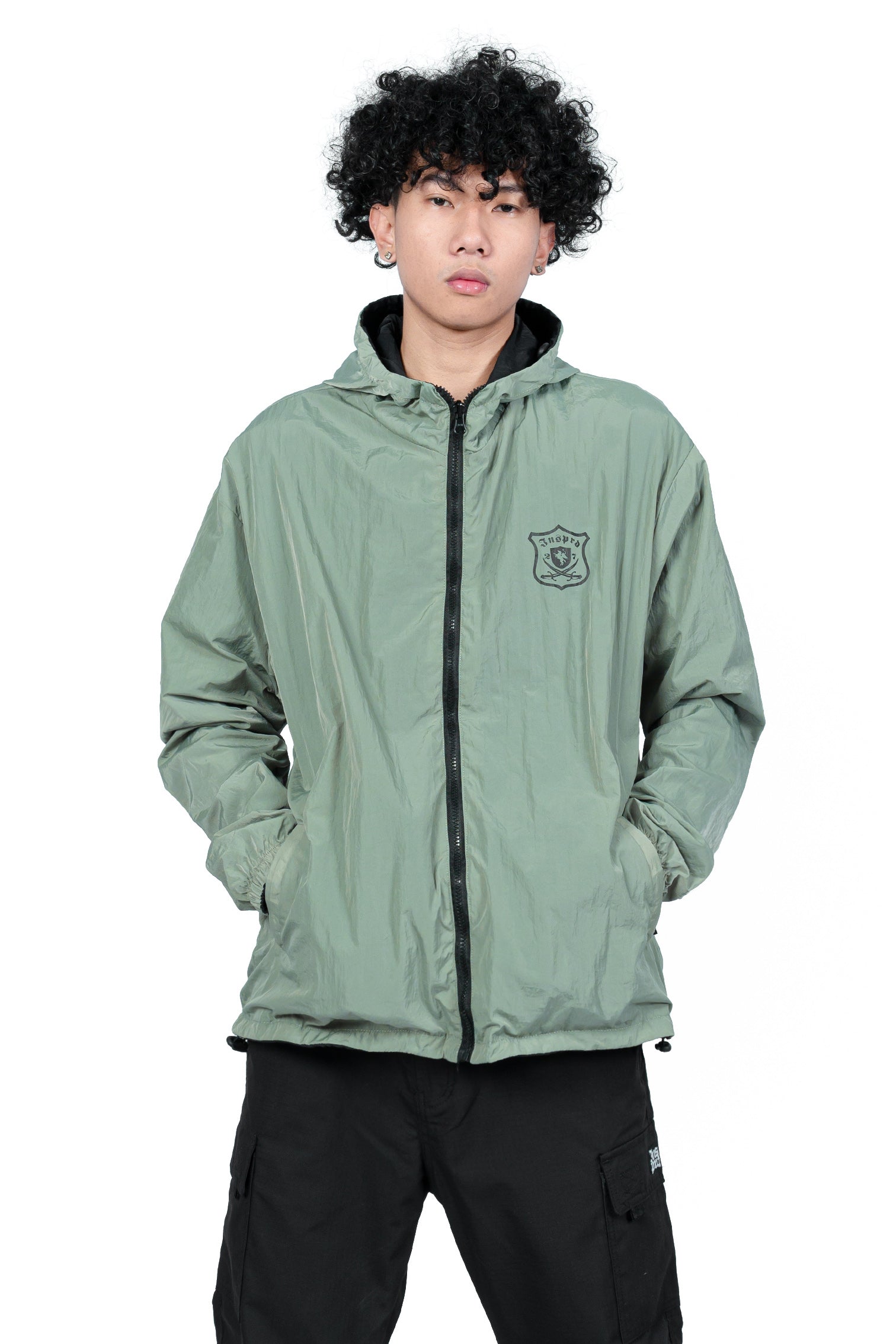 Inspired27 Jacket  - Shield Reversible I Black Sage