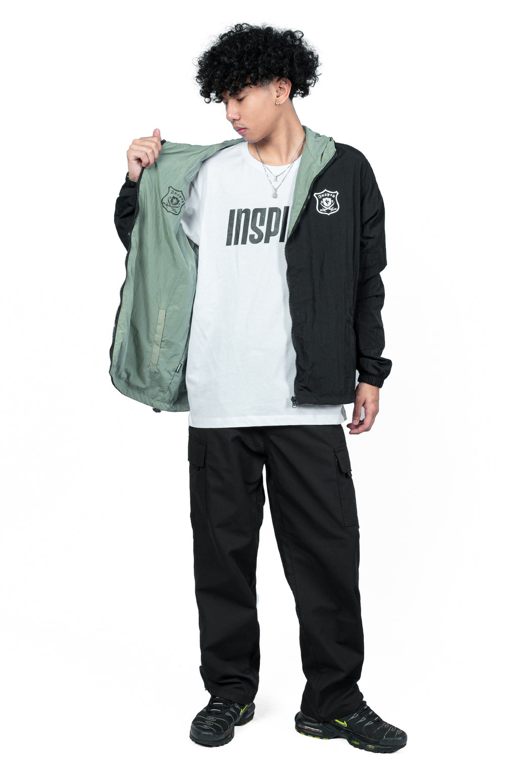 Inspired27 Jacket  - Shield Reversible I Black Sage