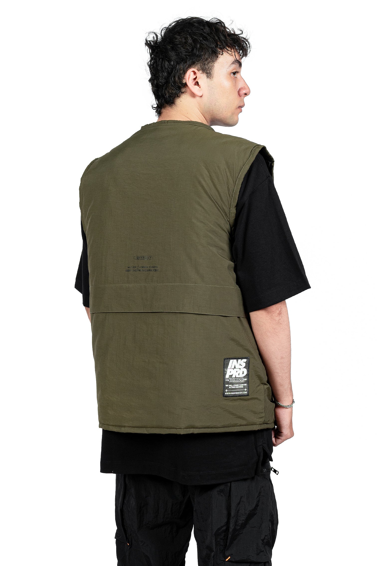Inspired27 Jacket Vest - Extrude I Army Green