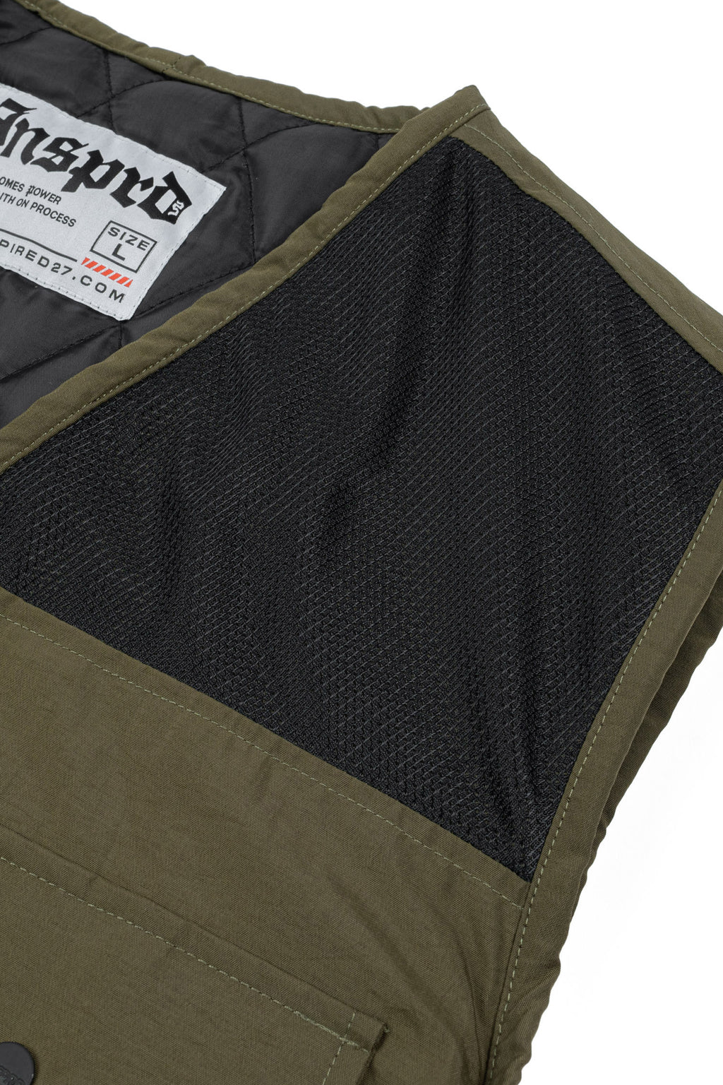 Inspired27 Jacket Vest - Extrude I Army Green