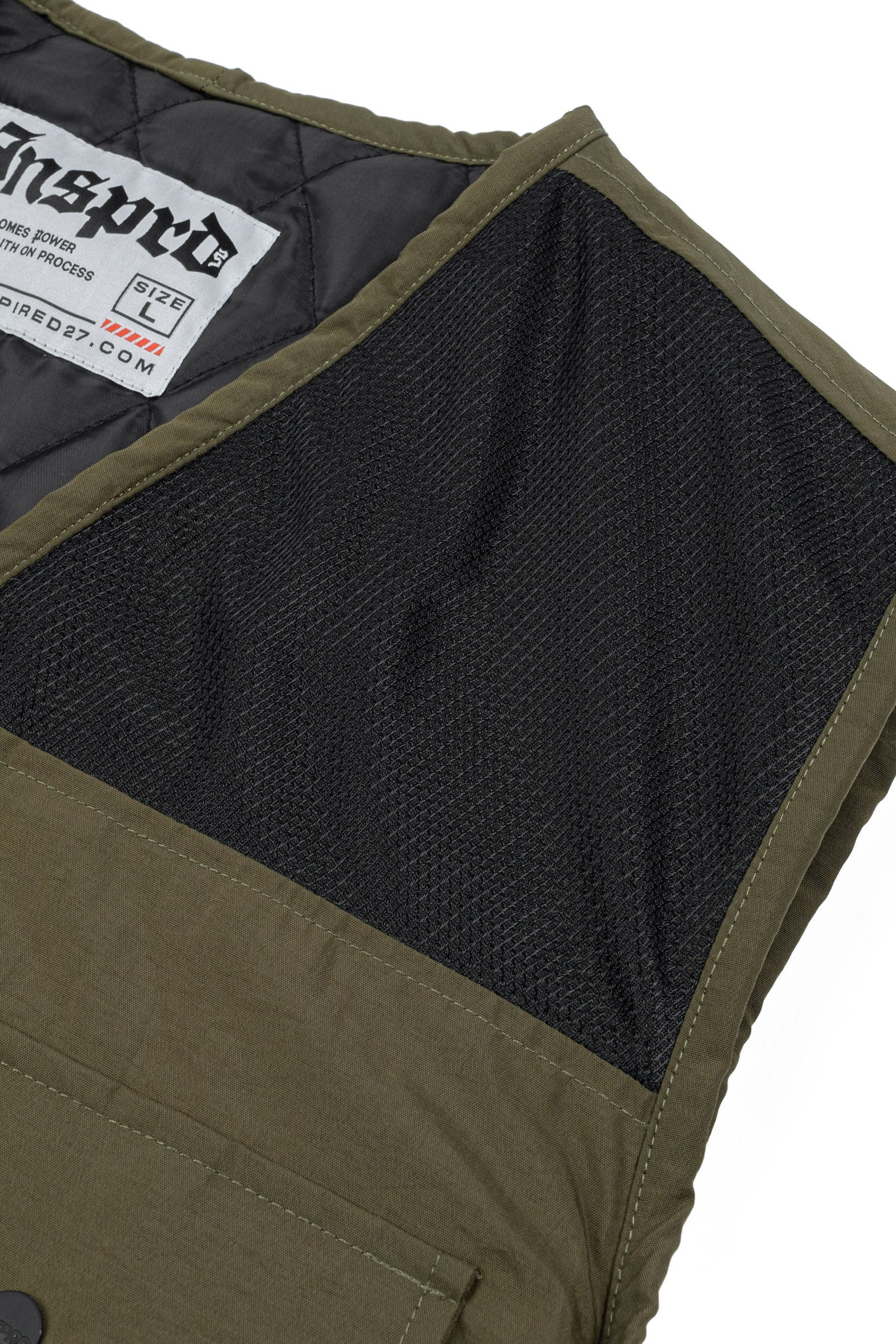 Inspired27 Jacket Vest - Extrude I Army Green