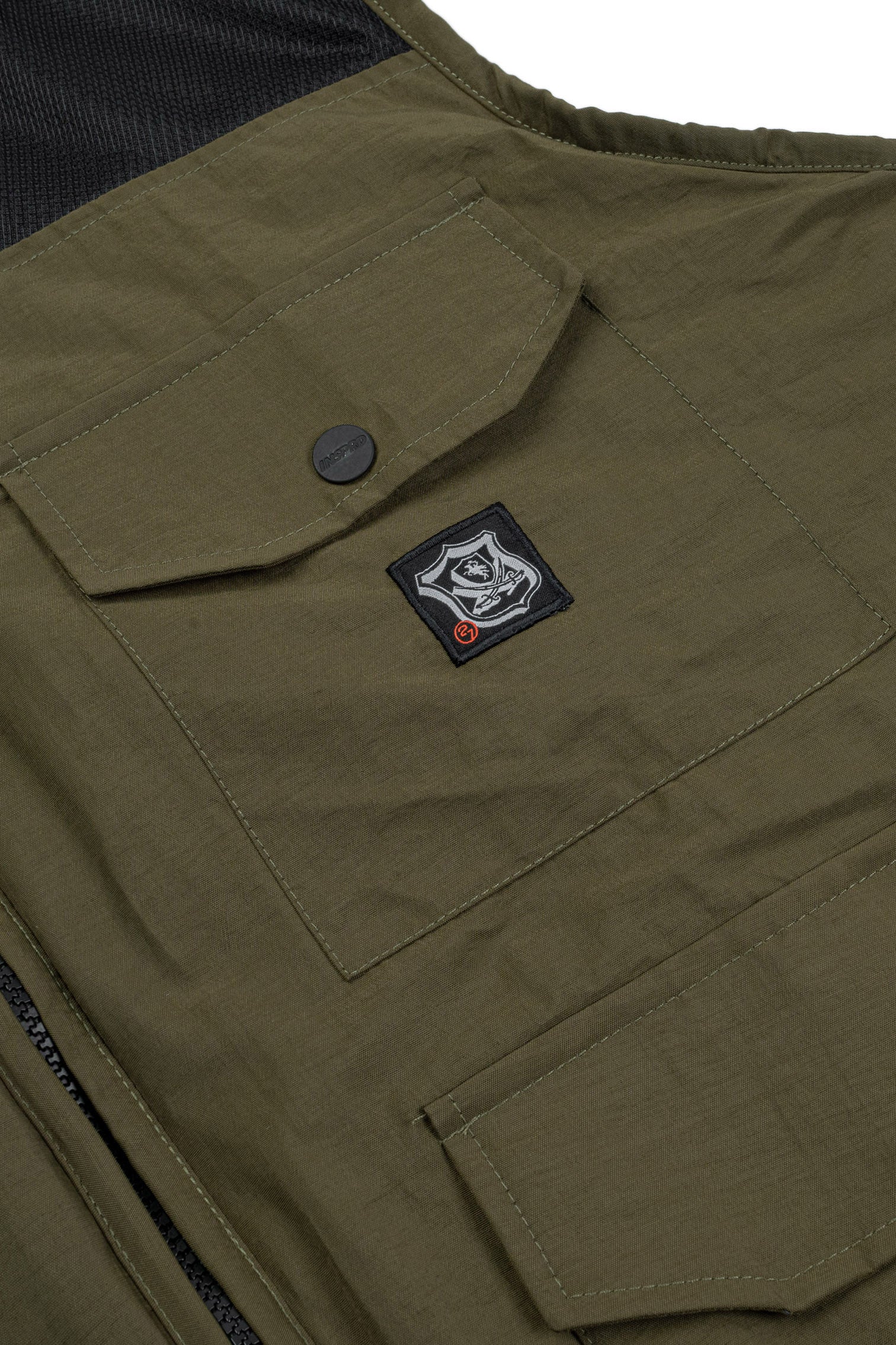Inspired27 Jacket Vest - Extrude I Army Green