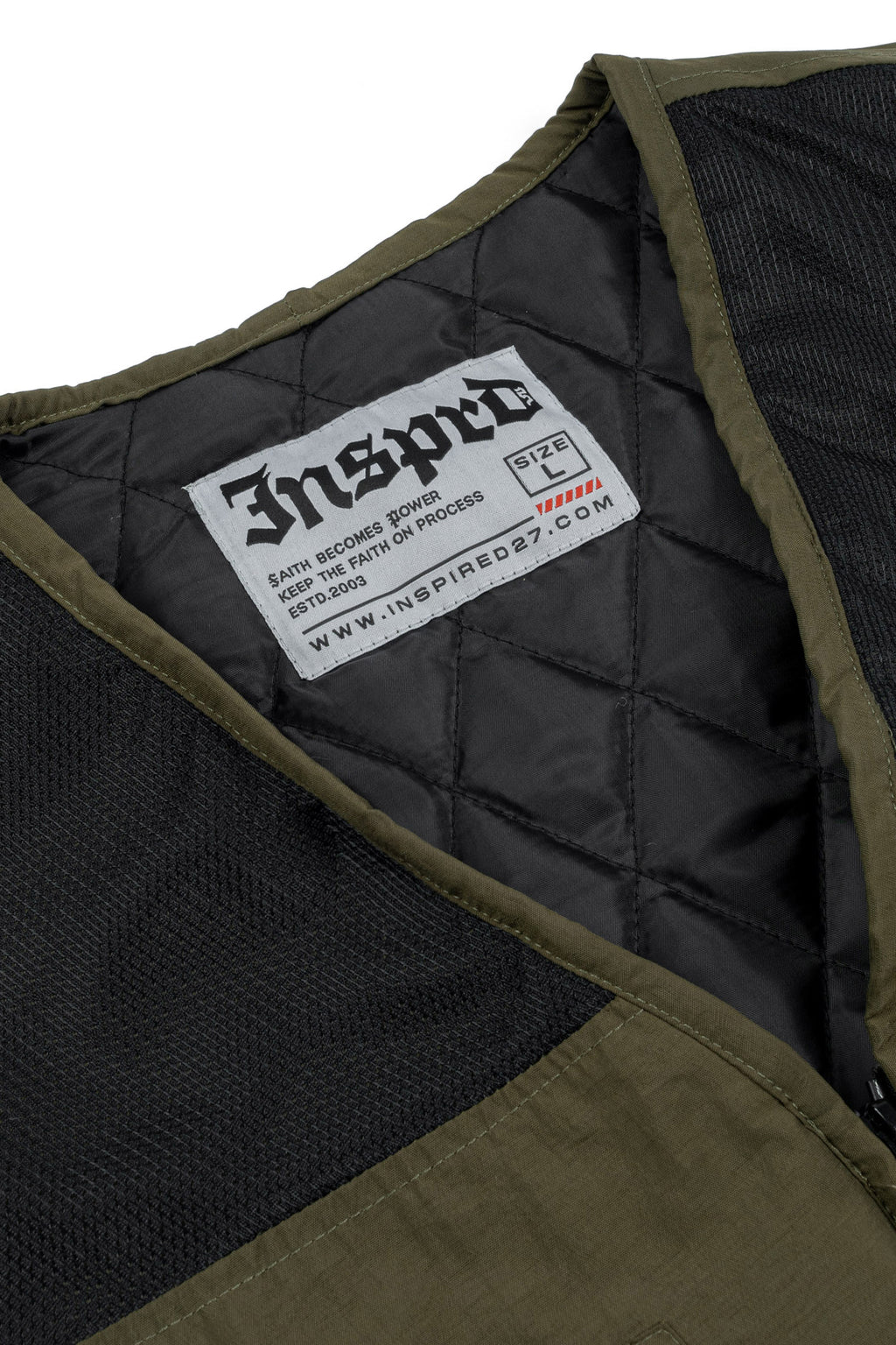 Inspired27 Jacket Vest - Extrude I Army Green