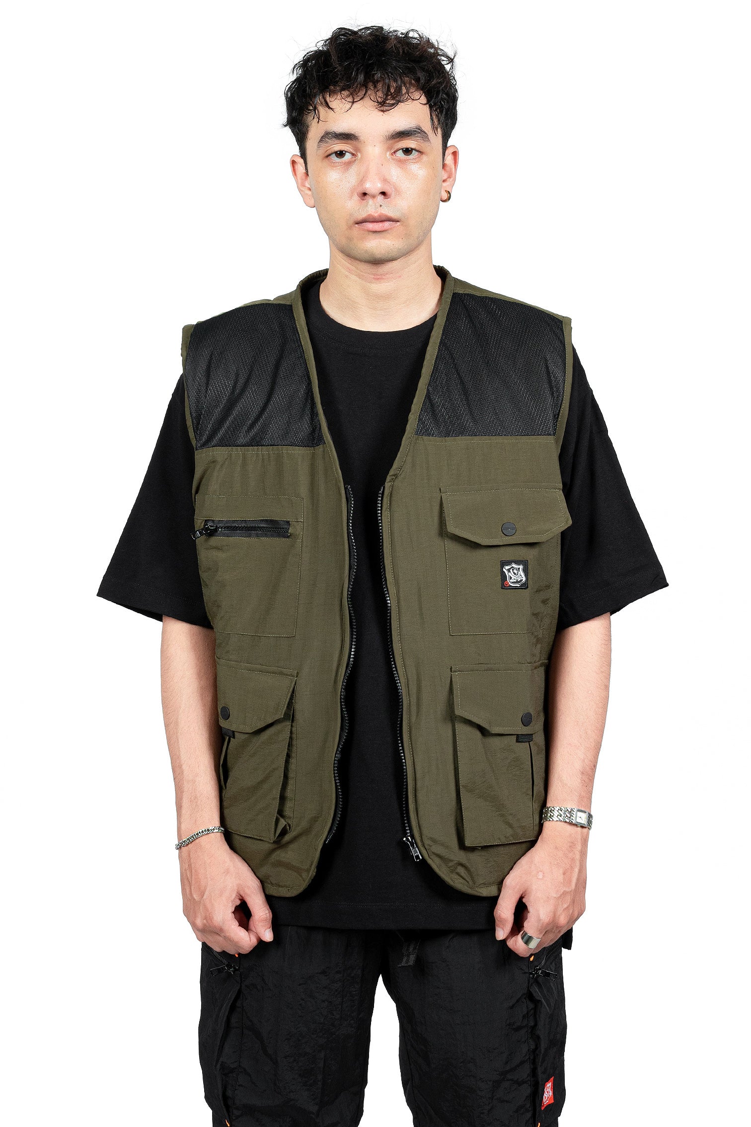 Inspired27 Jacket Vest - Extrude I Army Green