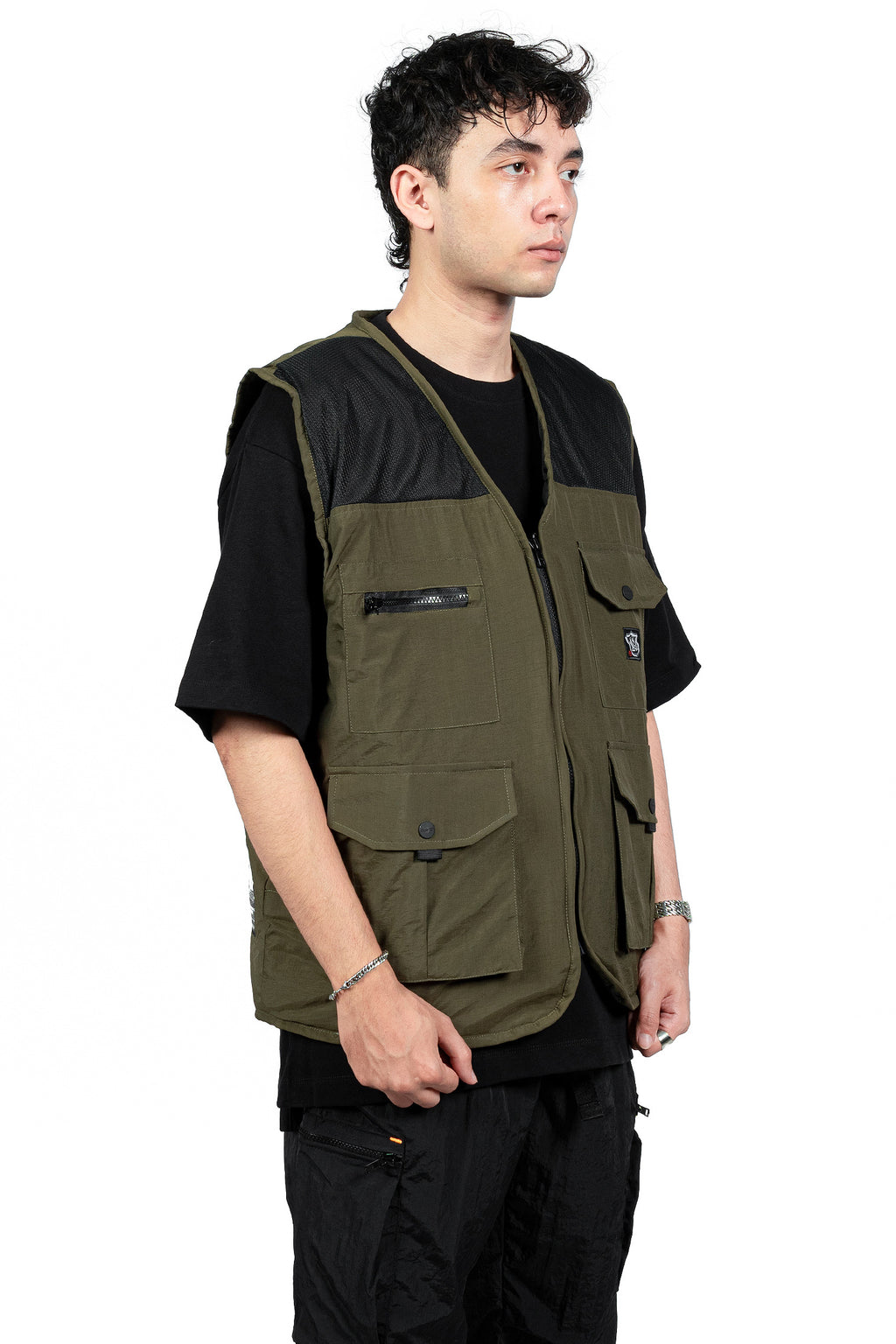 Inspired27 Jacket Vest - Extrude I Army Green