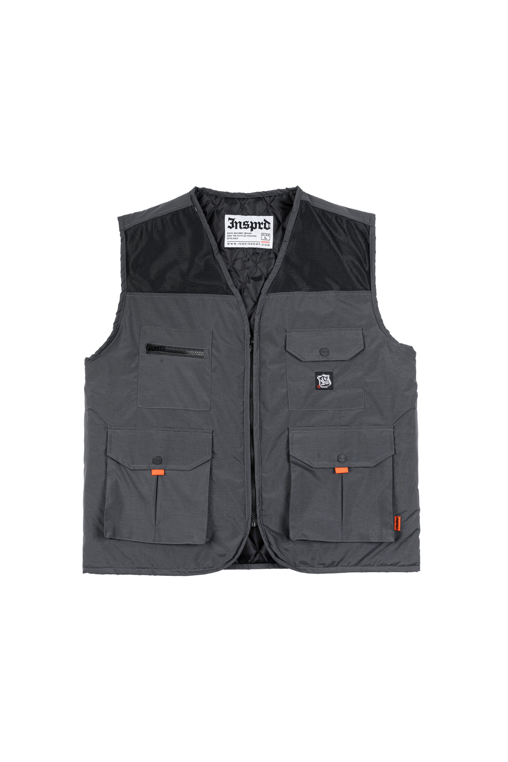 Inspired27 Jacket Vest - Extrude I Dark Grey