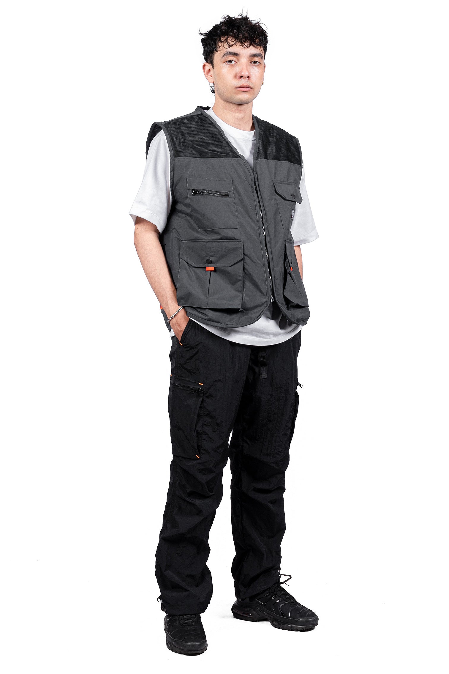 Inspired27 Jacket Vest - Extrude I Dark Grey