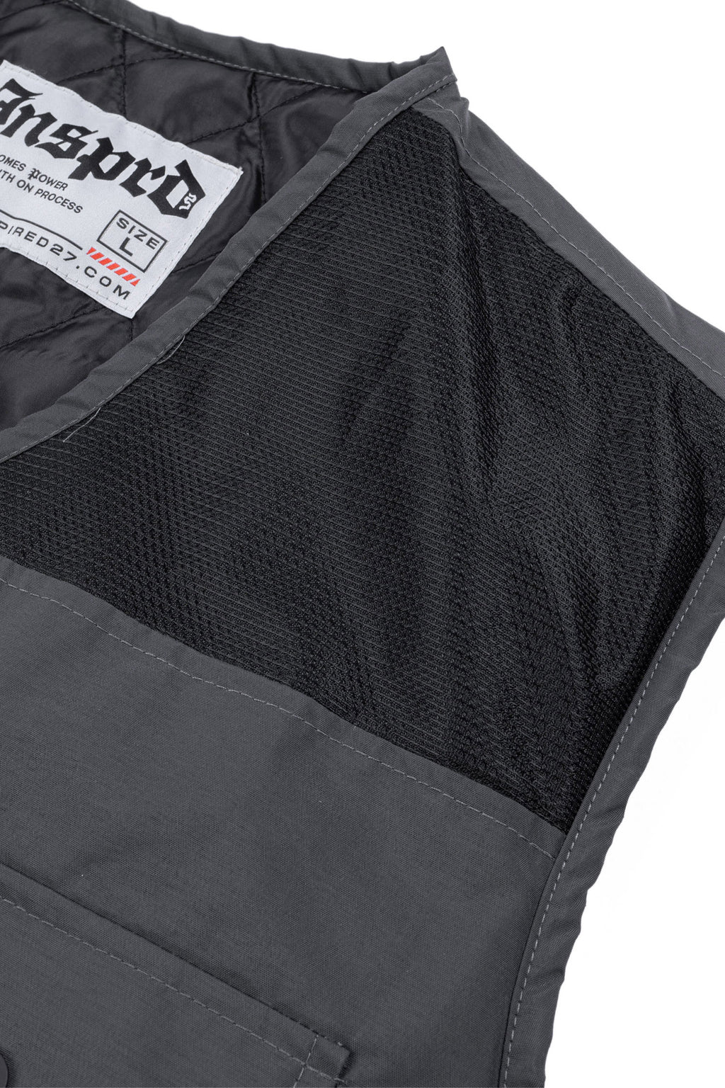 Inspired27 Jacket Vest - Extrude I Dark Grey