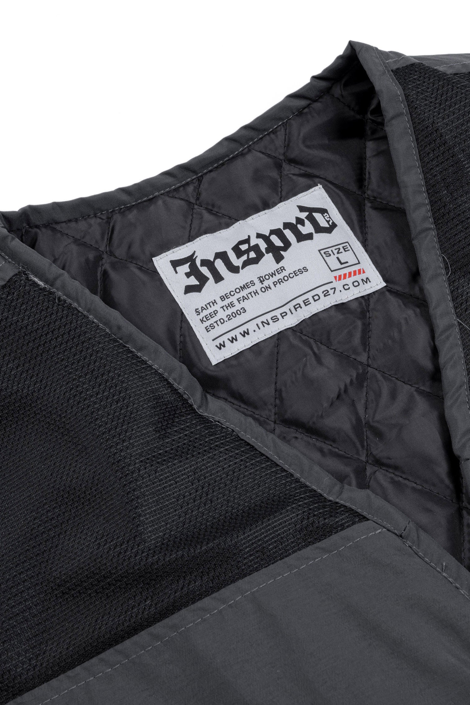 Inspired27 Jacket Vest - Extrude I Dark Grey