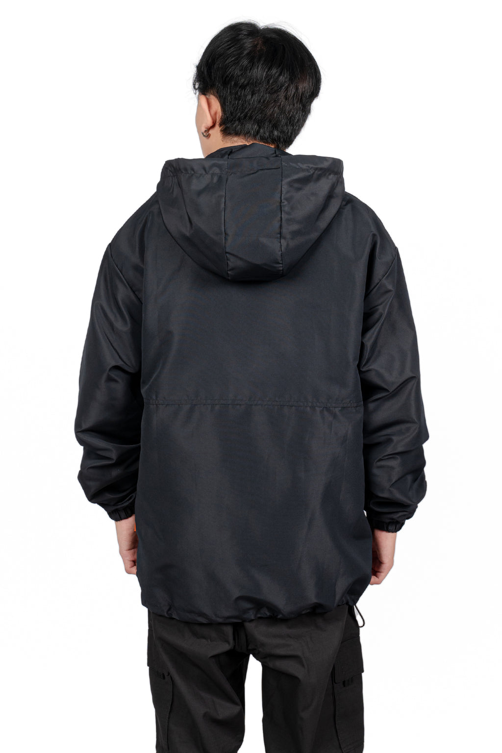 Inspired27 - Jacket Windbreaker Extrude Foldable | Black