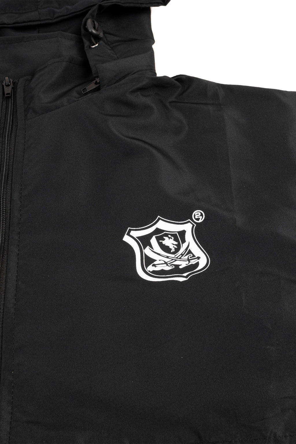 Inspired27 - Jacket Windbreaker Extrude Foldable | Black