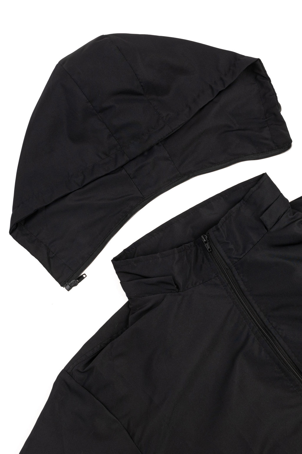 Inspired27 - Jacket Windbreaker Extrude Foldable | Black