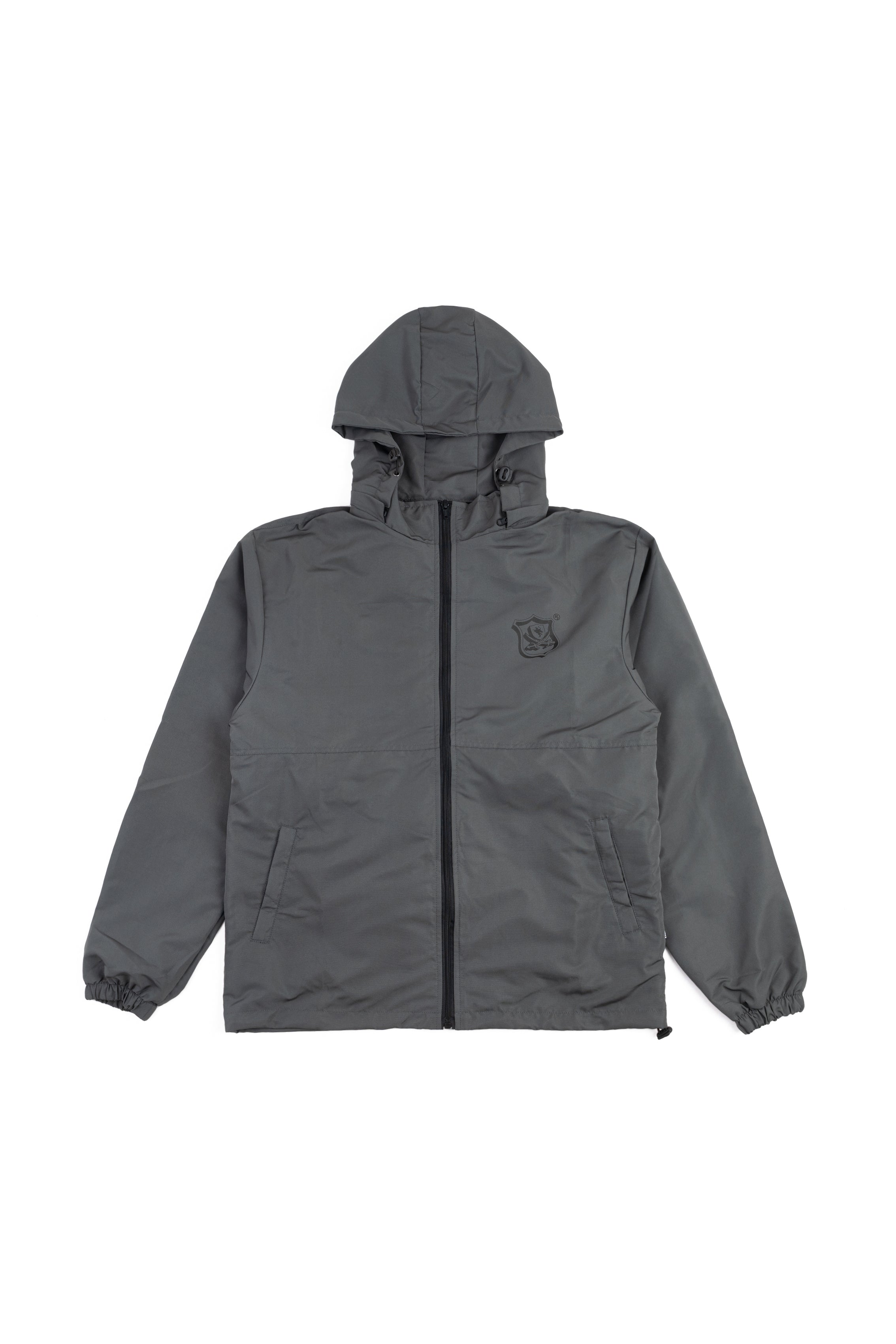 Inspired27 - Jacket Windbreaker Extrude Foldable | Dark Grey