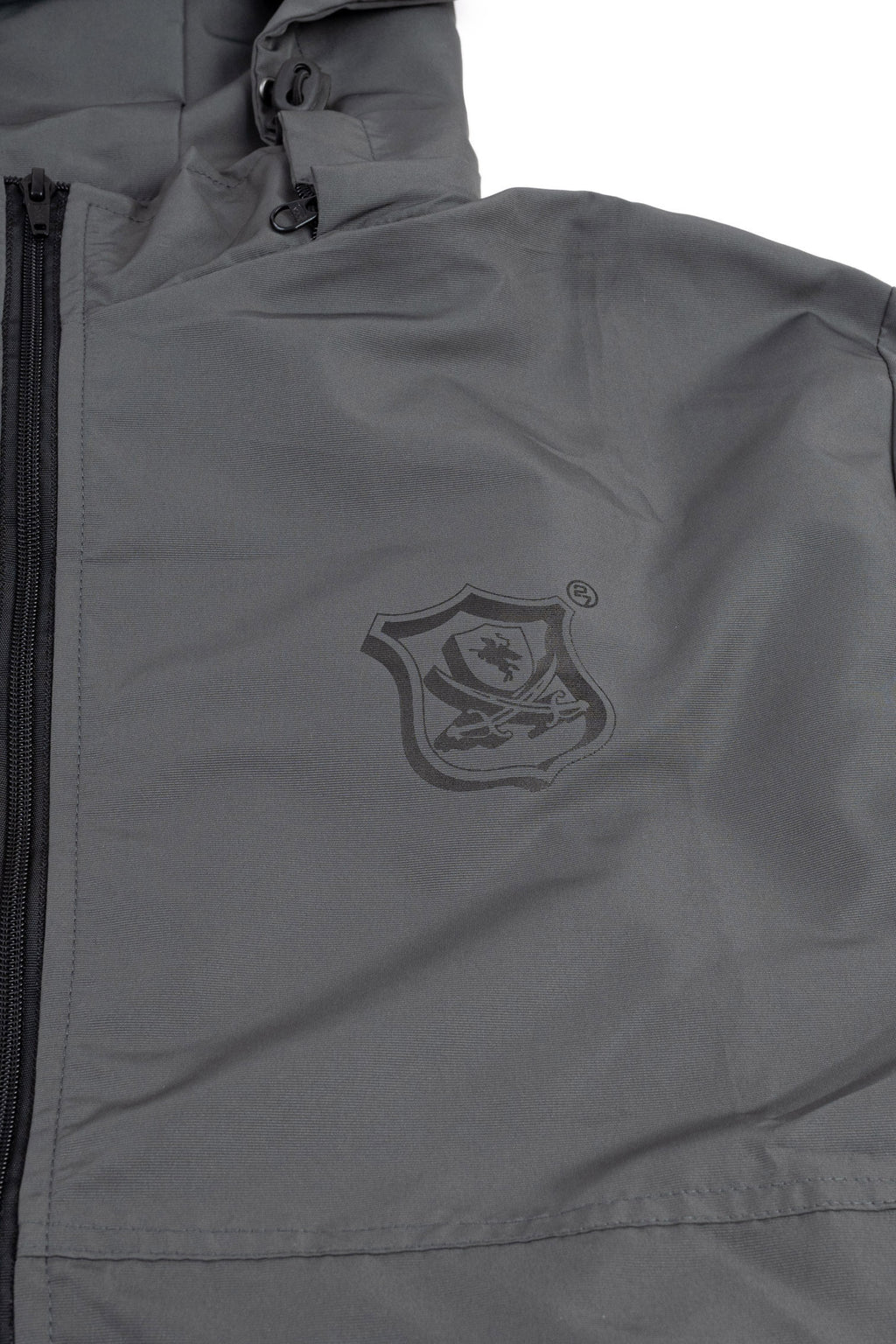 Inspired27 - Jacket Windbreaker Extrude Foldable | Dark Grey