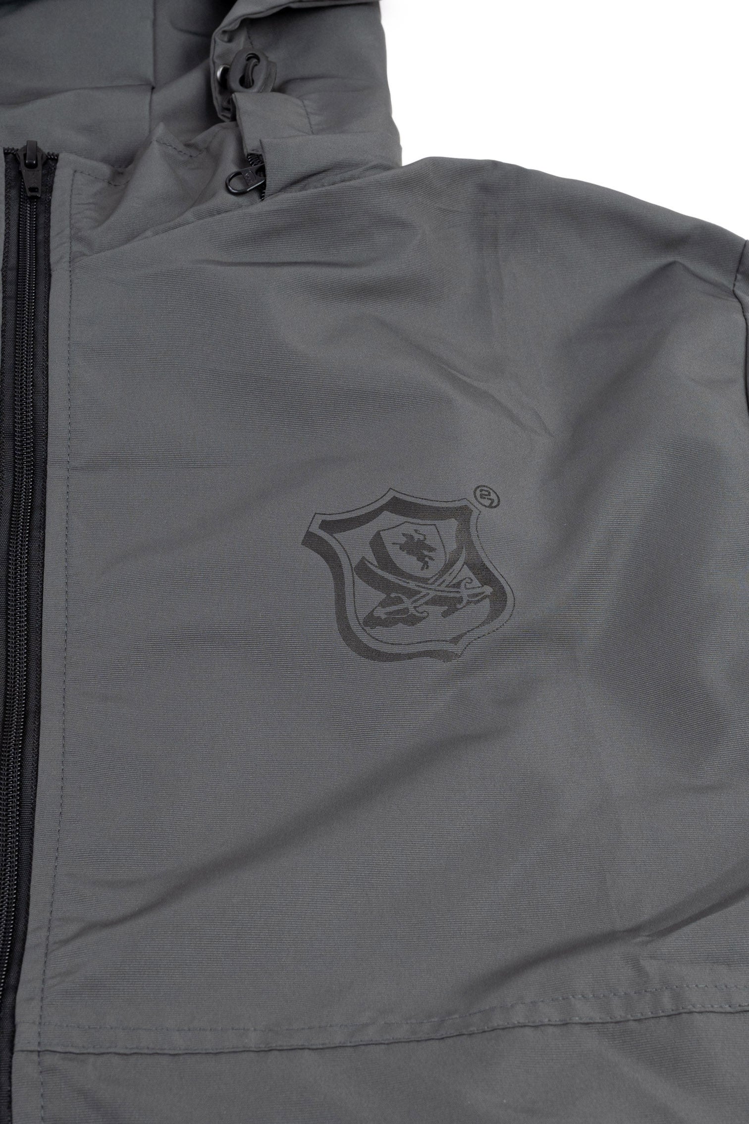 Inspired27 - Jacket Windbreaker Extrude Foldable | Dark Grey