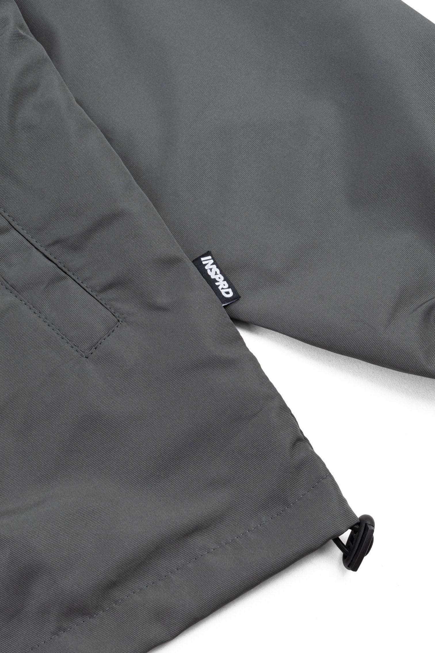 Inspired27 - Jacket Windbreaker Extrude Foldable | Dark Grey