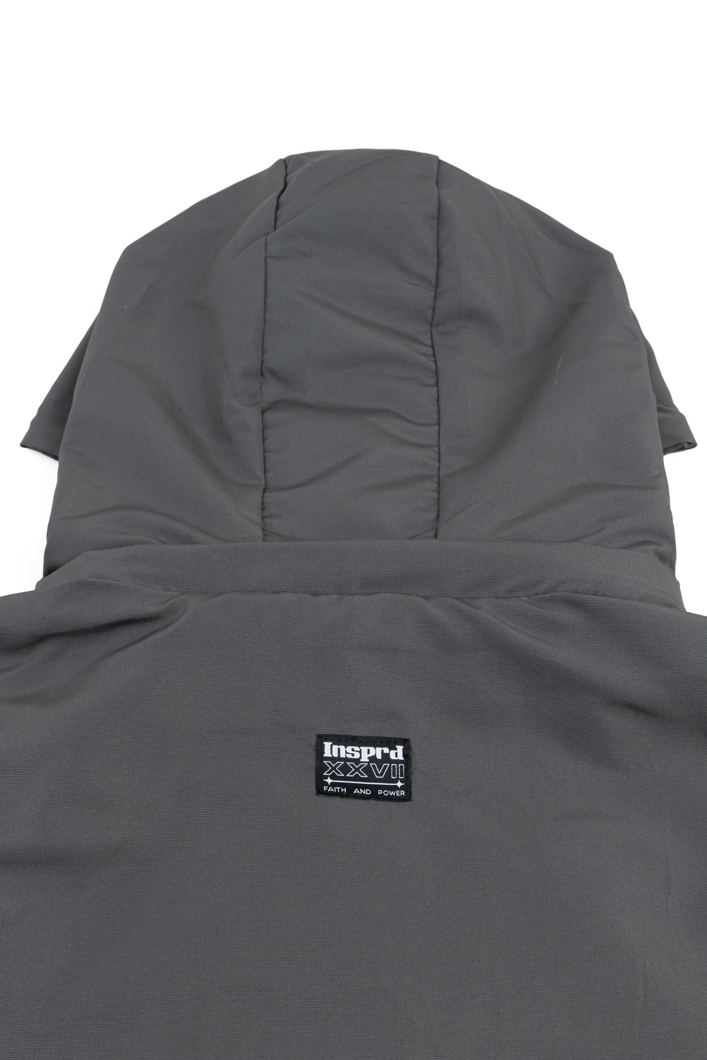 Inspired27 - Jacket Windbreaker Extrude Foldable | Dark Grey