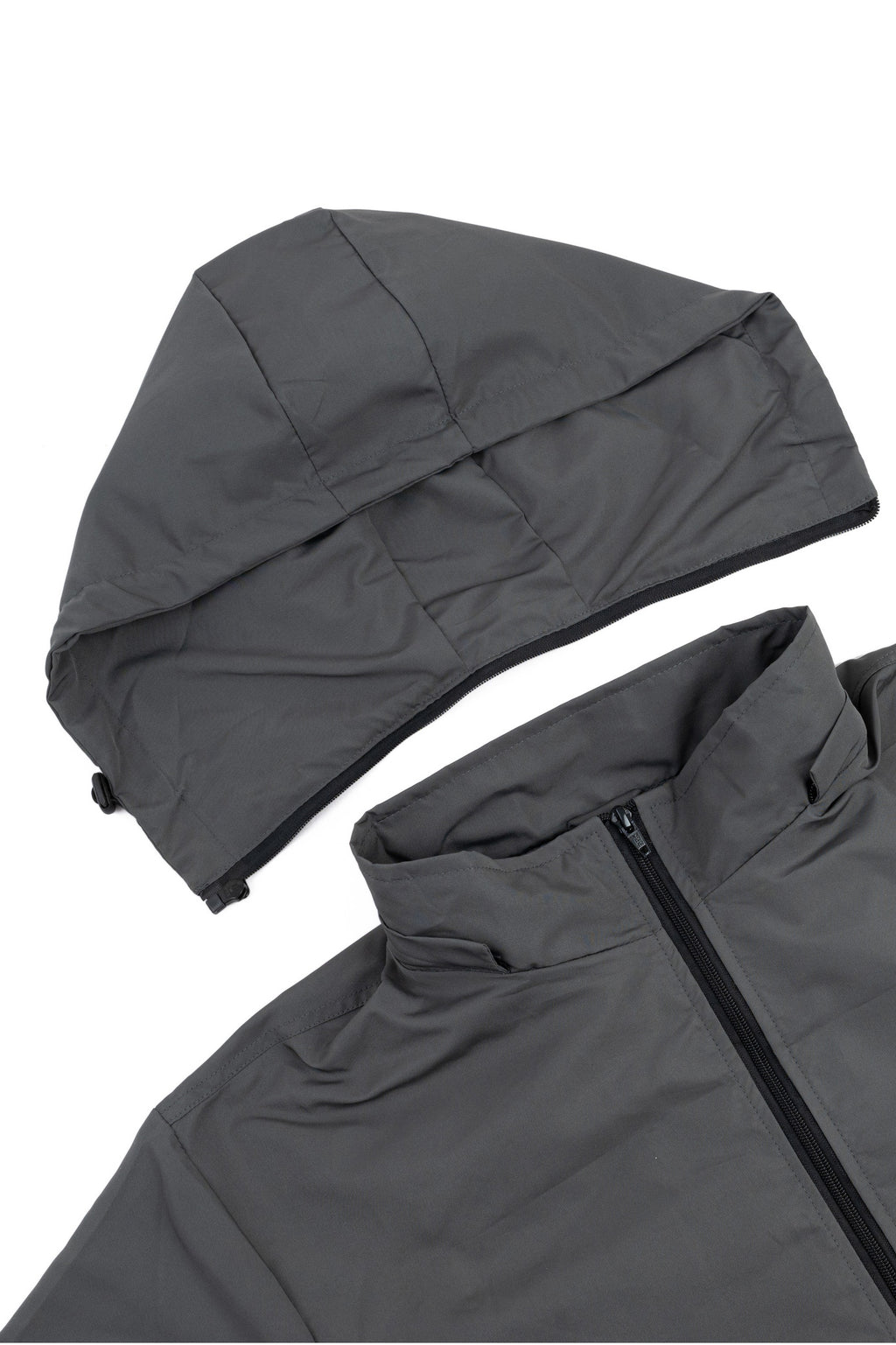 Inspired27 - Jacket Windbreaker Extrude Foldable | Dark Grey