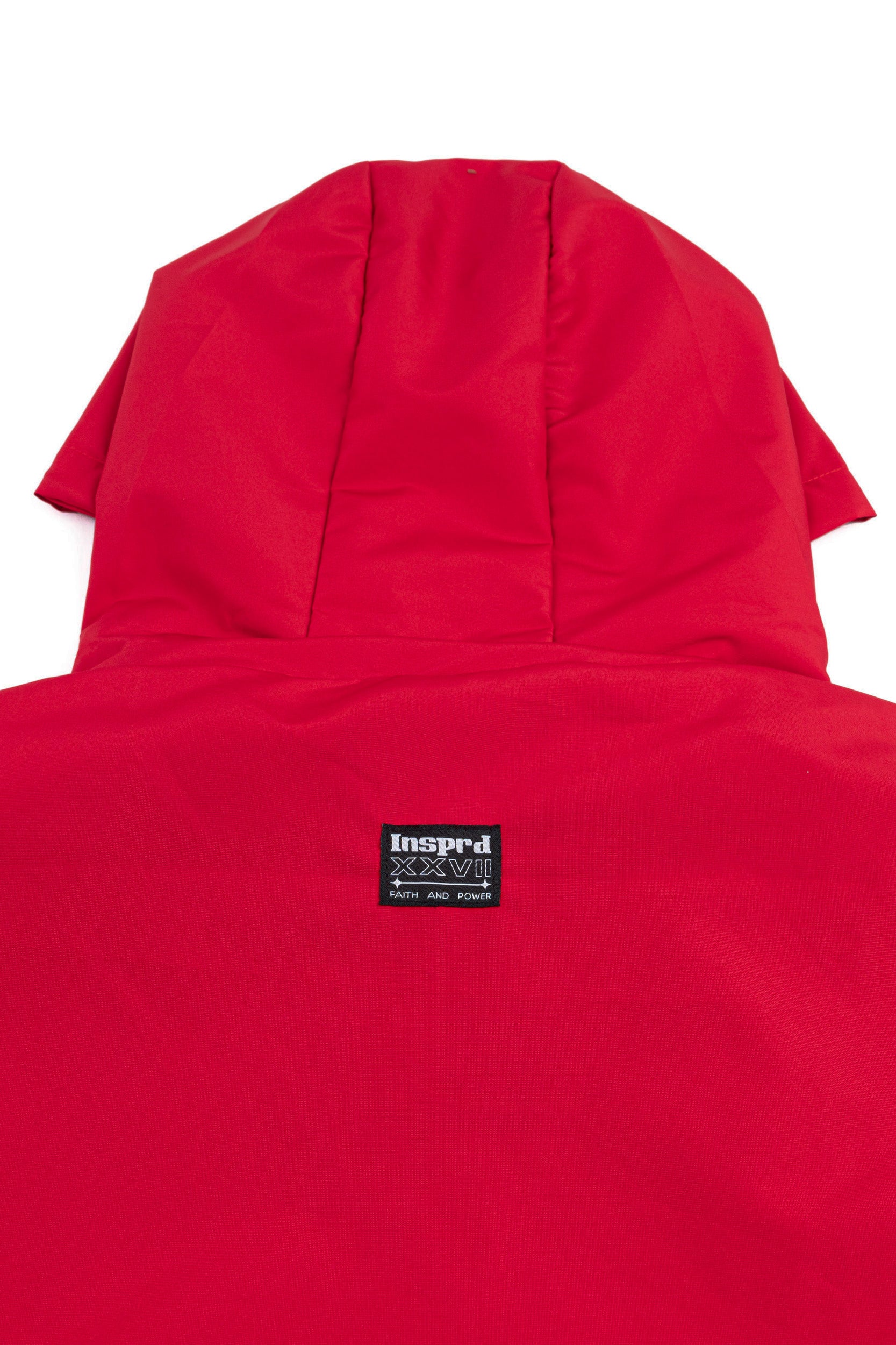 Inspired27 - Jacket Windbreaker Extrude Foldable | Red