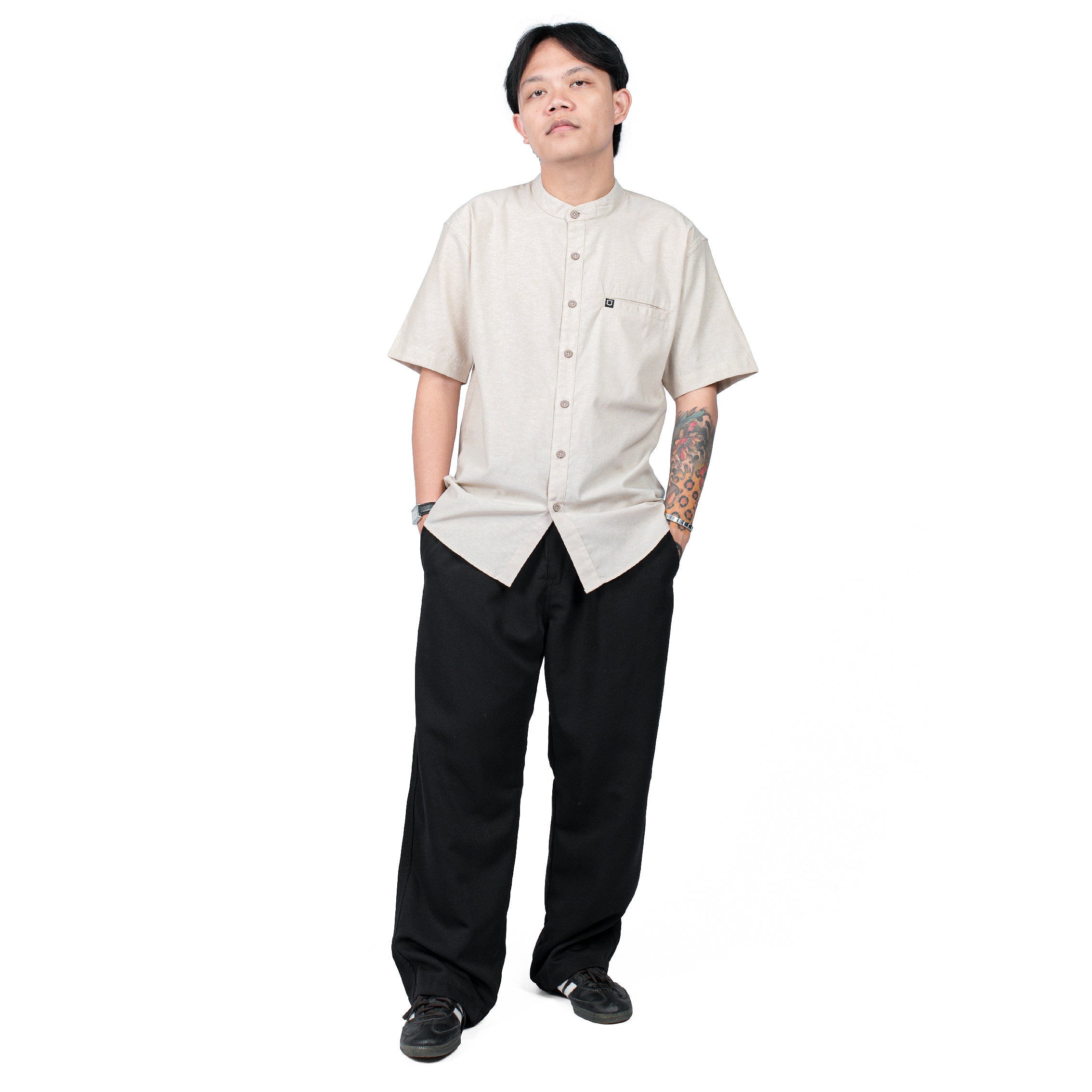 Inspired27 - Kemeja Pendek Javed