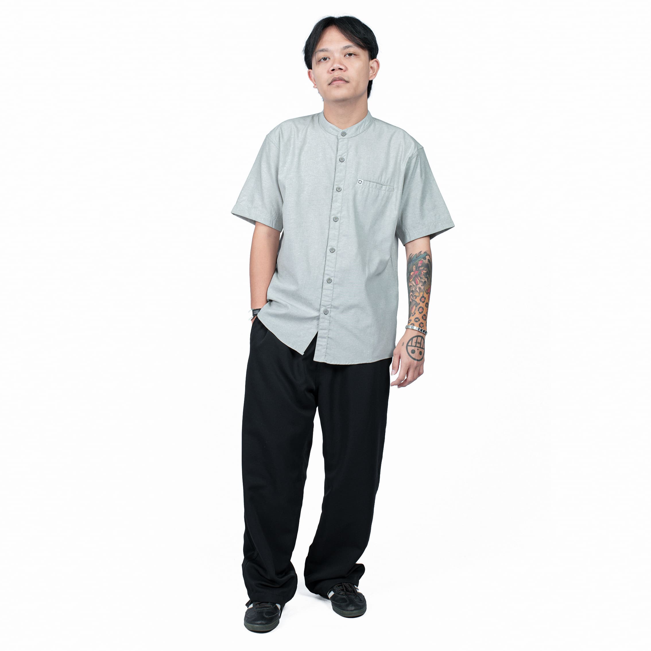 Inspired27 - Kemeja Pendek Javed