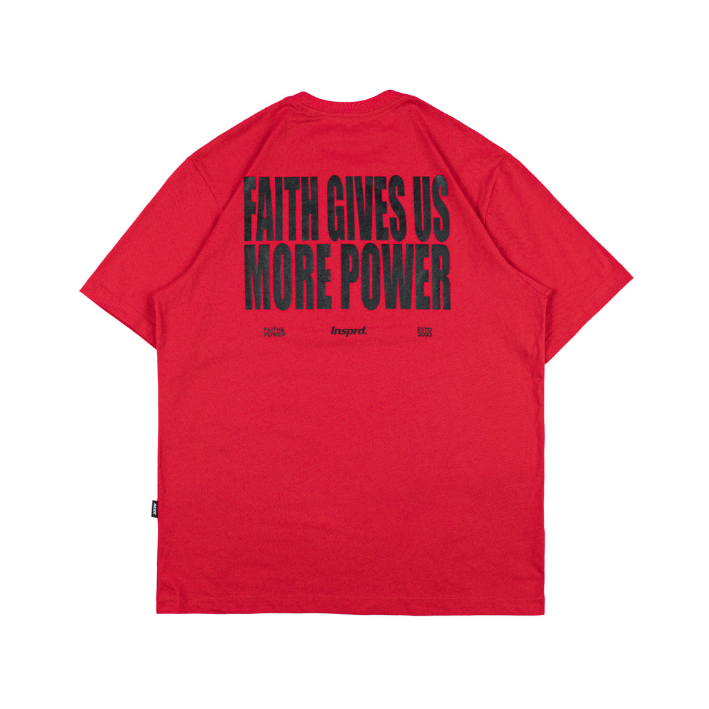 Inspired27 Tshirt - Power Ts Rd | Red