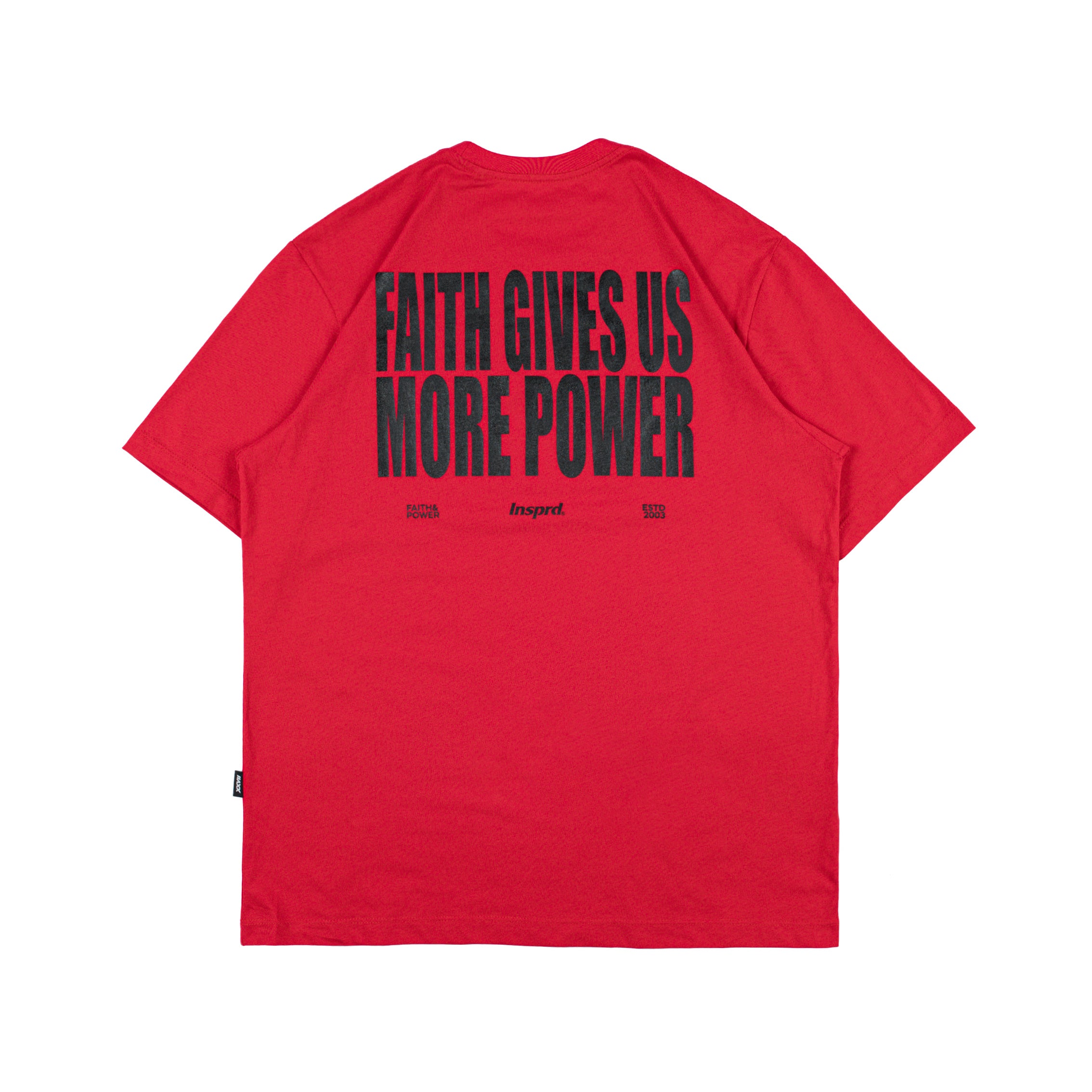 Inspired27 Tshirt - Power Ts Rd | Red