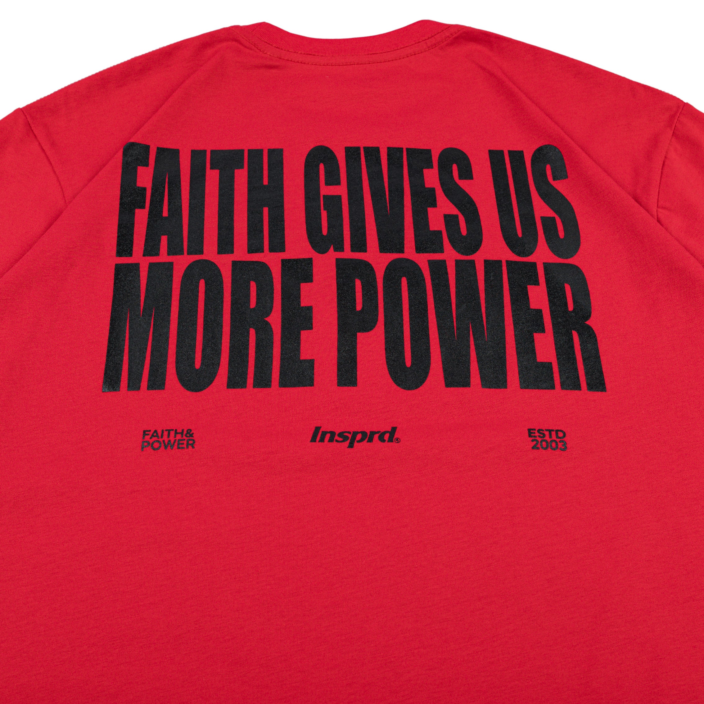Inspired27 Tshirt - Power Ts Rd | Red