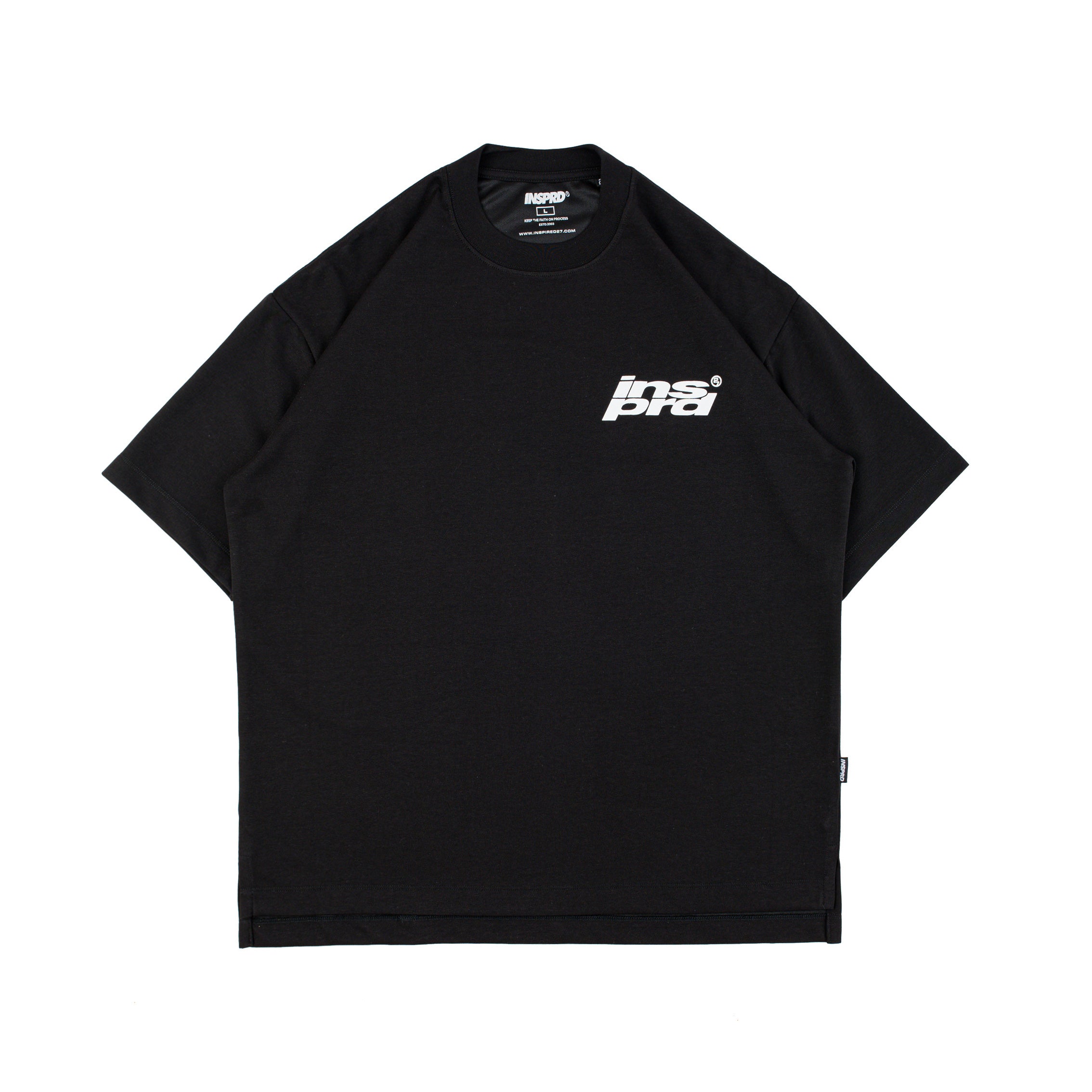 Inspired27 Tshirt Oversize - Texta Bk| Black