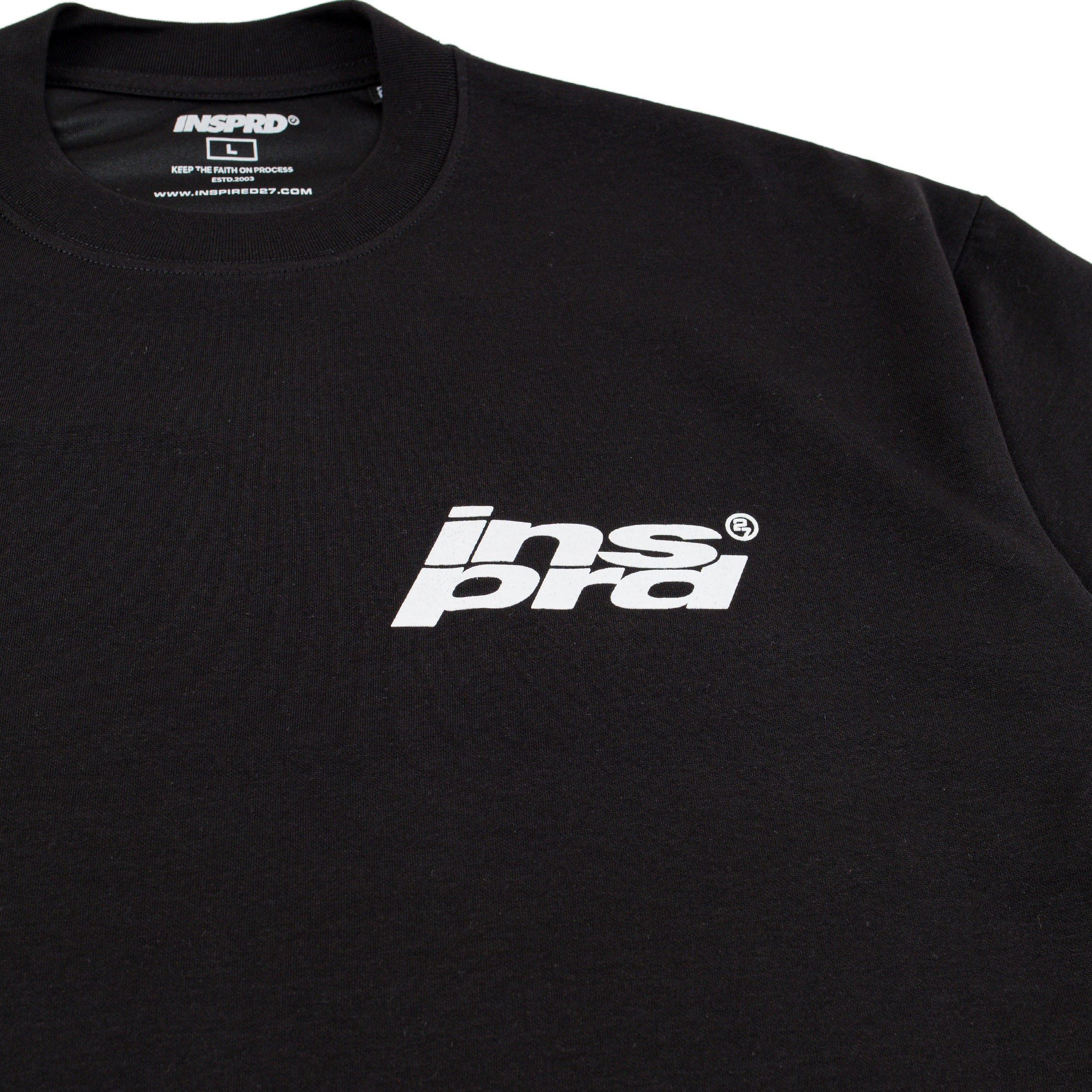 Inspired27 Tshirt Oversize - Texta Bk| Black