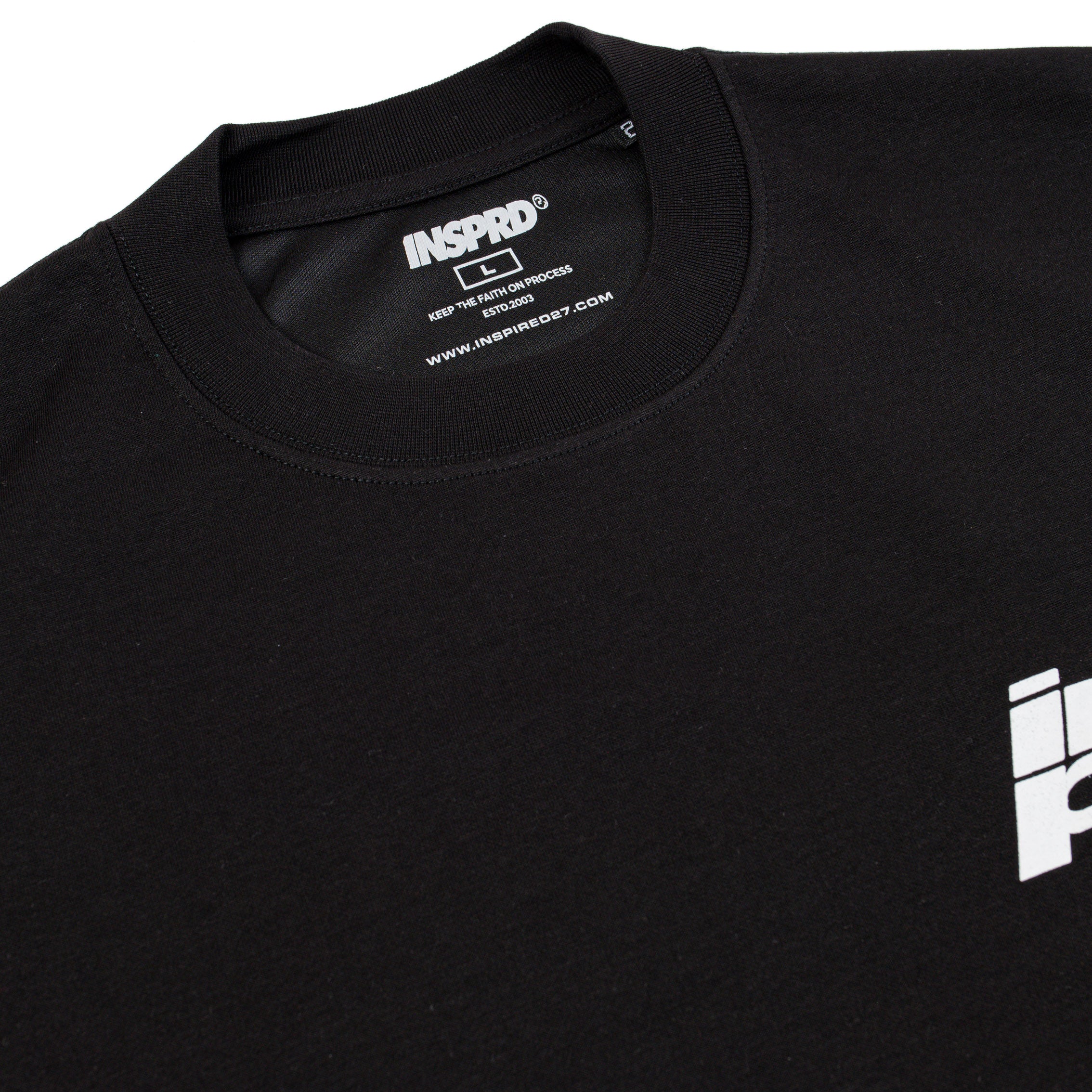 Inspired27 Tshirt Oversize - Texta Bk| Black