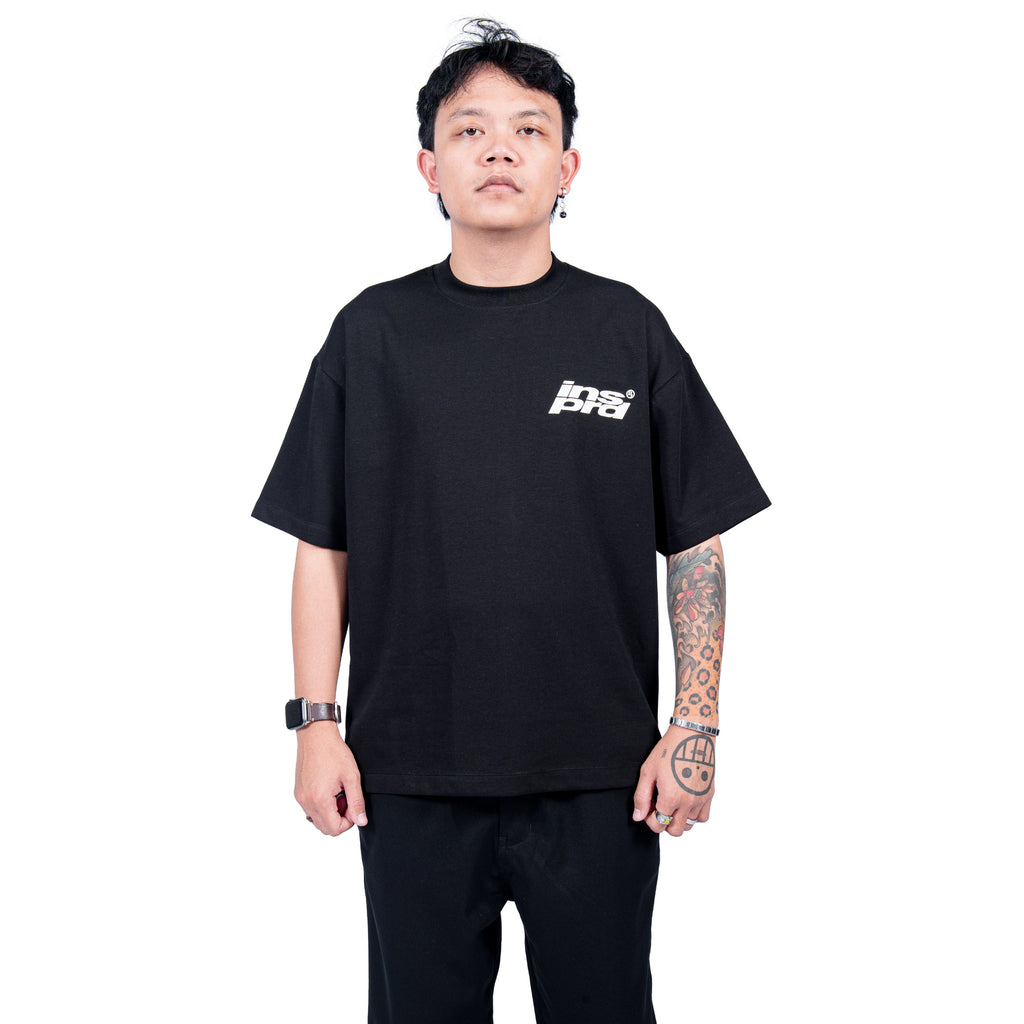 Inspired27 Tshirt Oversize - Texta Bk| Black